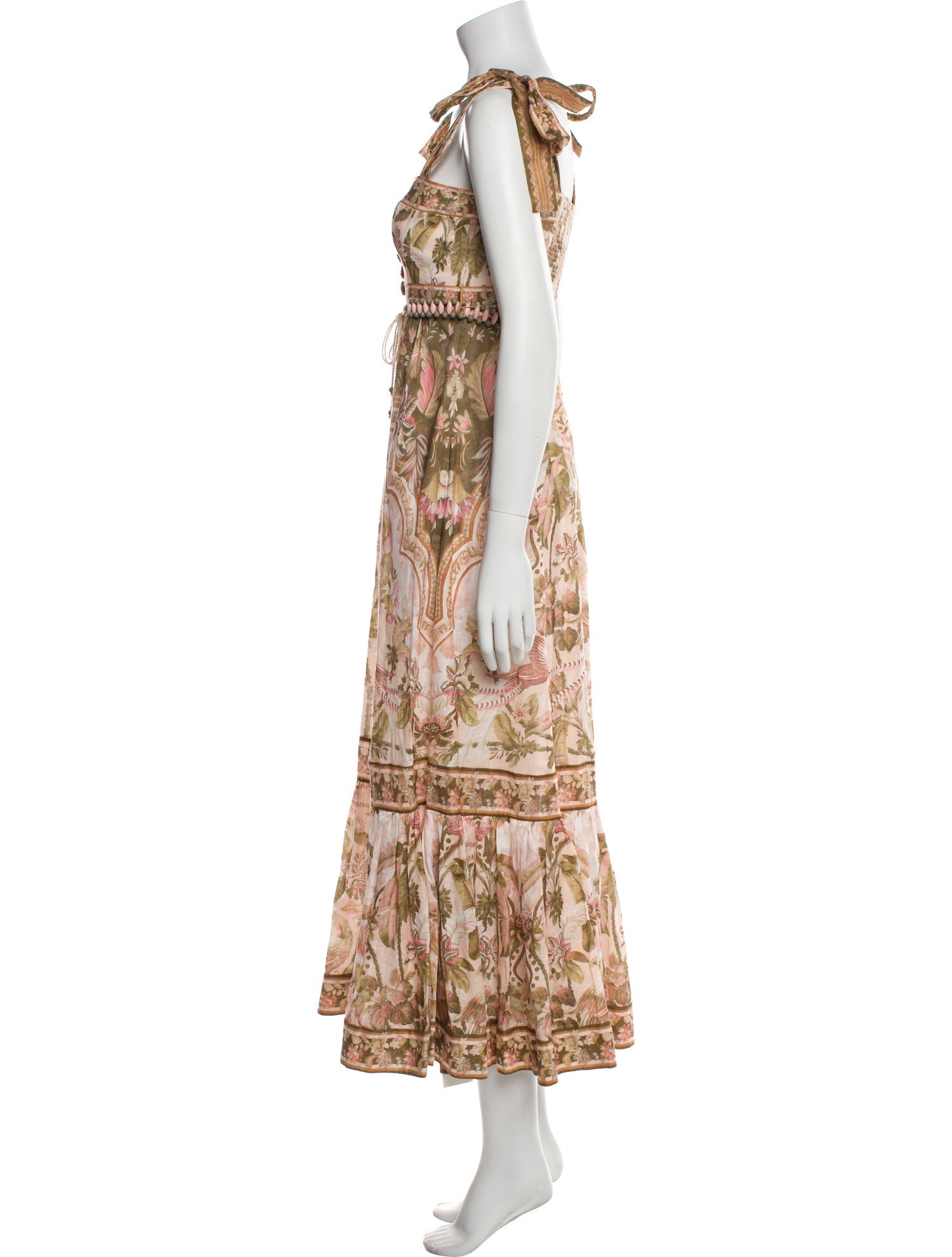 Zimmermann Linen Long Dress