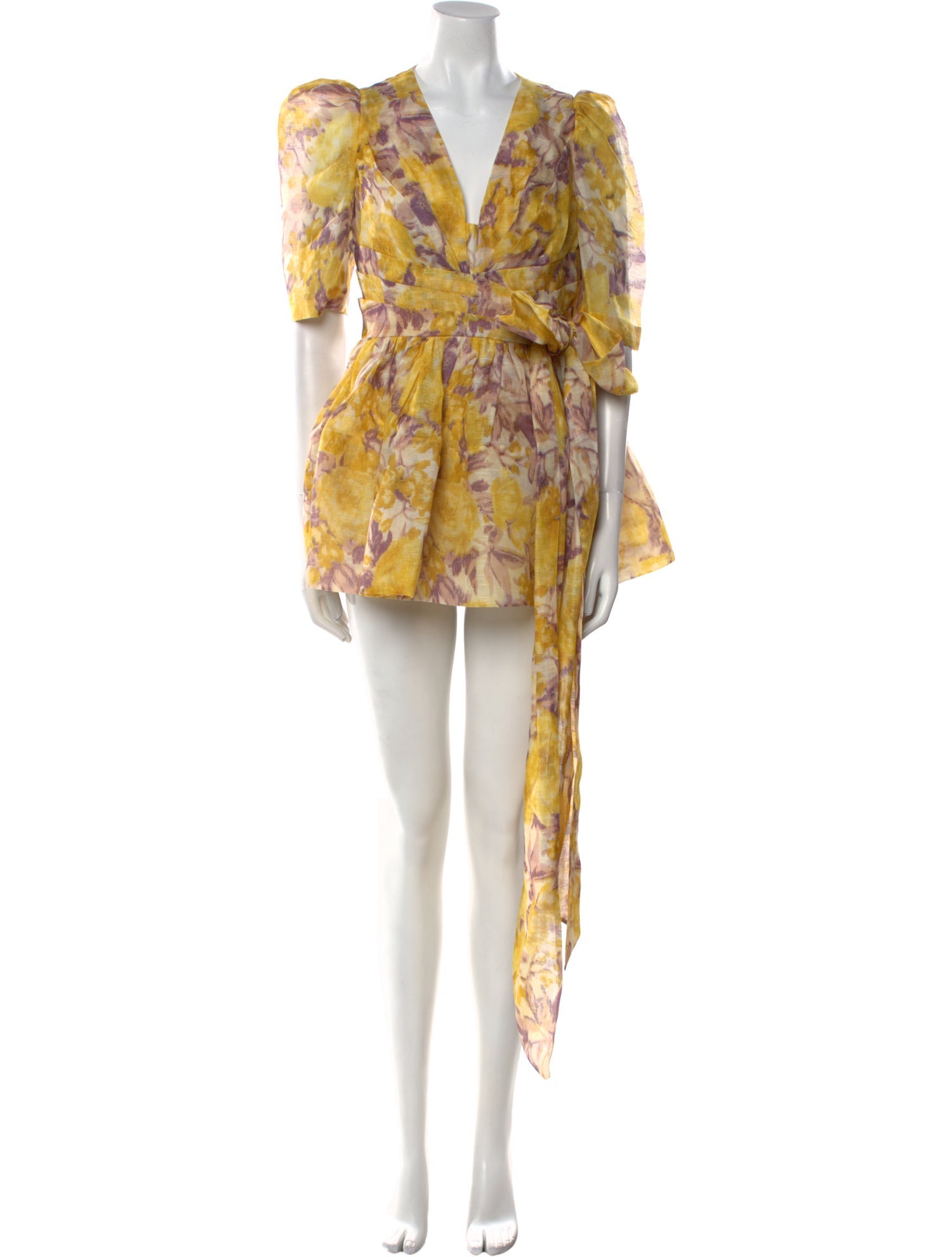 Zimmermann Linen Mini Dress