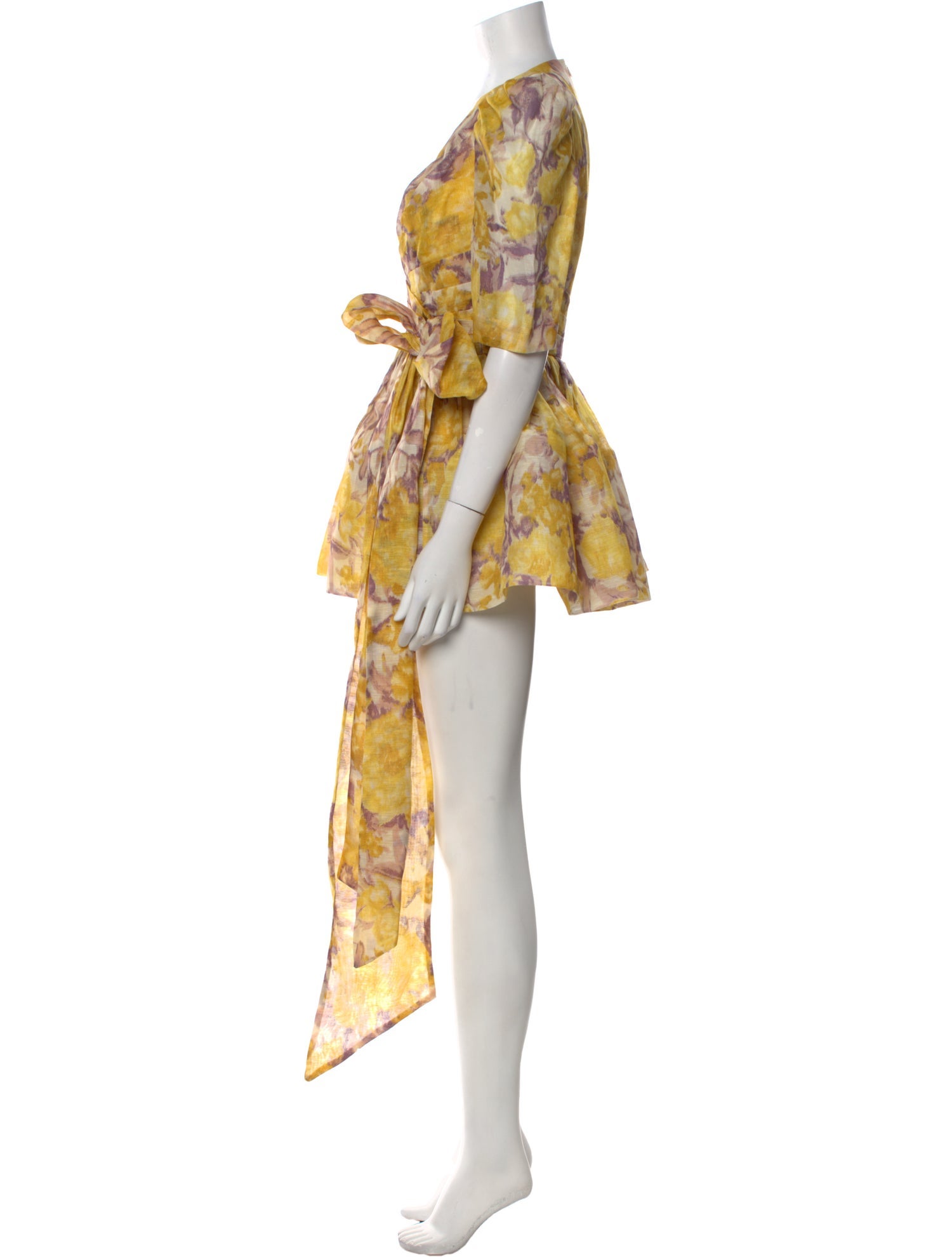 Zimmermann Linen Mini Dress