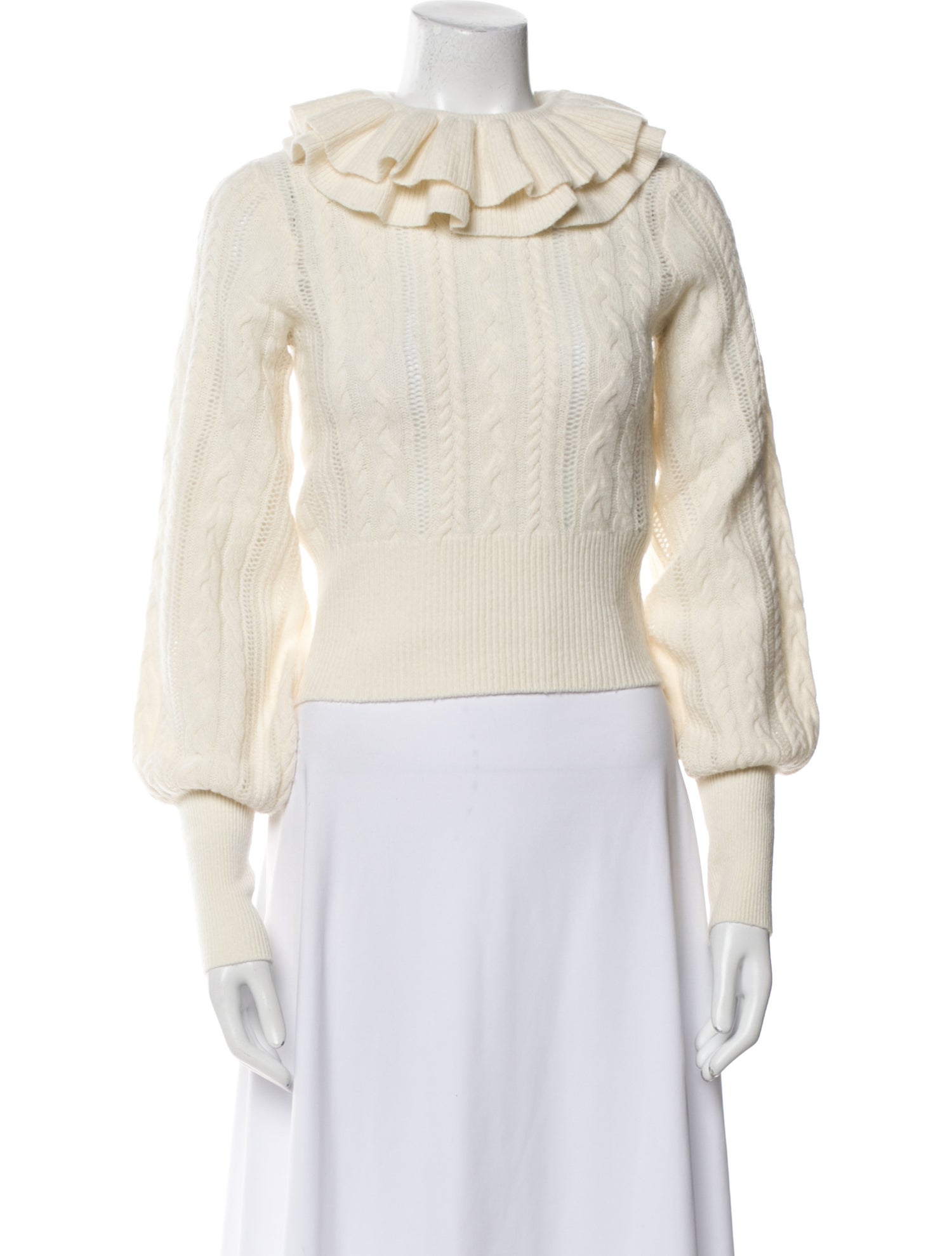 Zimmermann Wool Crew Neck Sweater