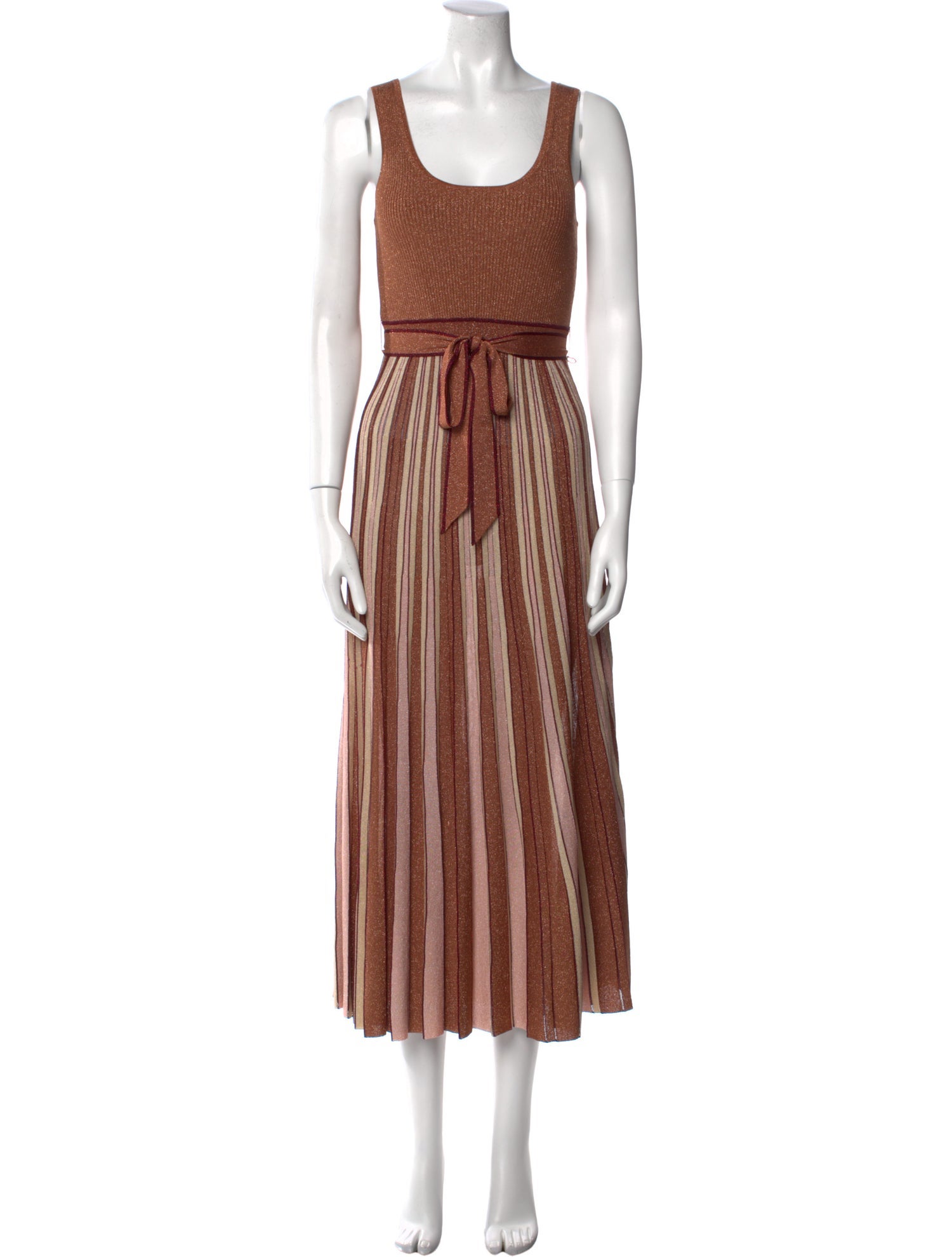 Zimmermann Striped Long Dress