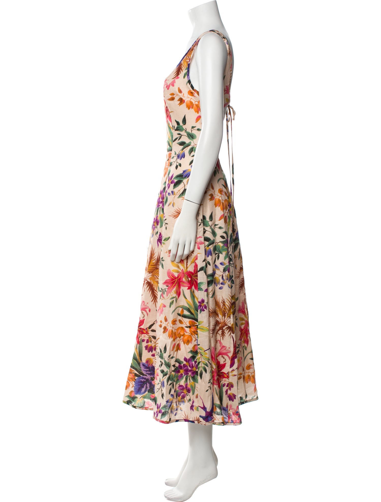 Zimmermann Linen Long Dress