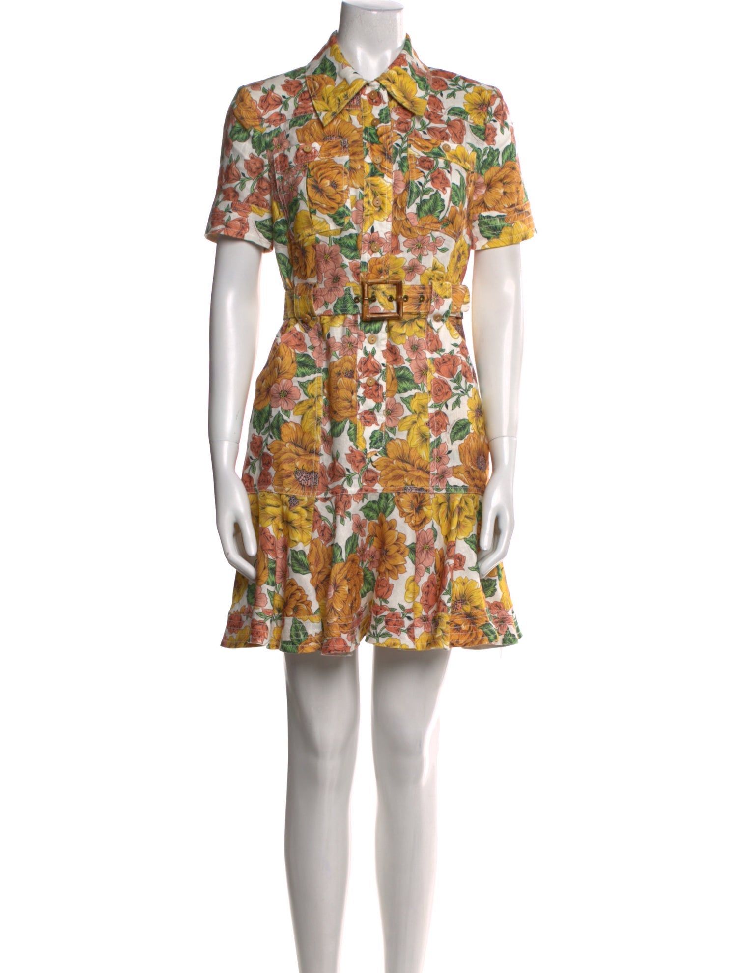 Zimmermann Linen Mini Dress