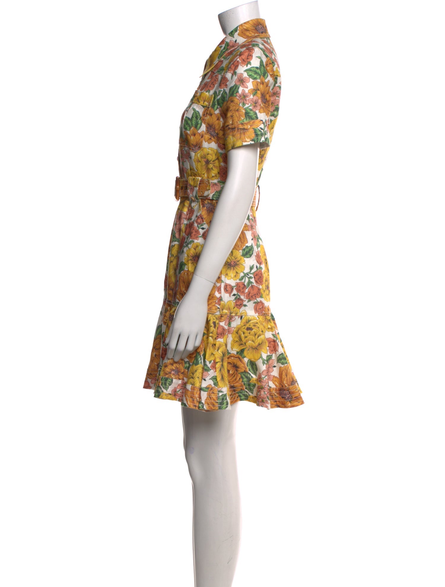 Zimmermann Linen Mini Dress