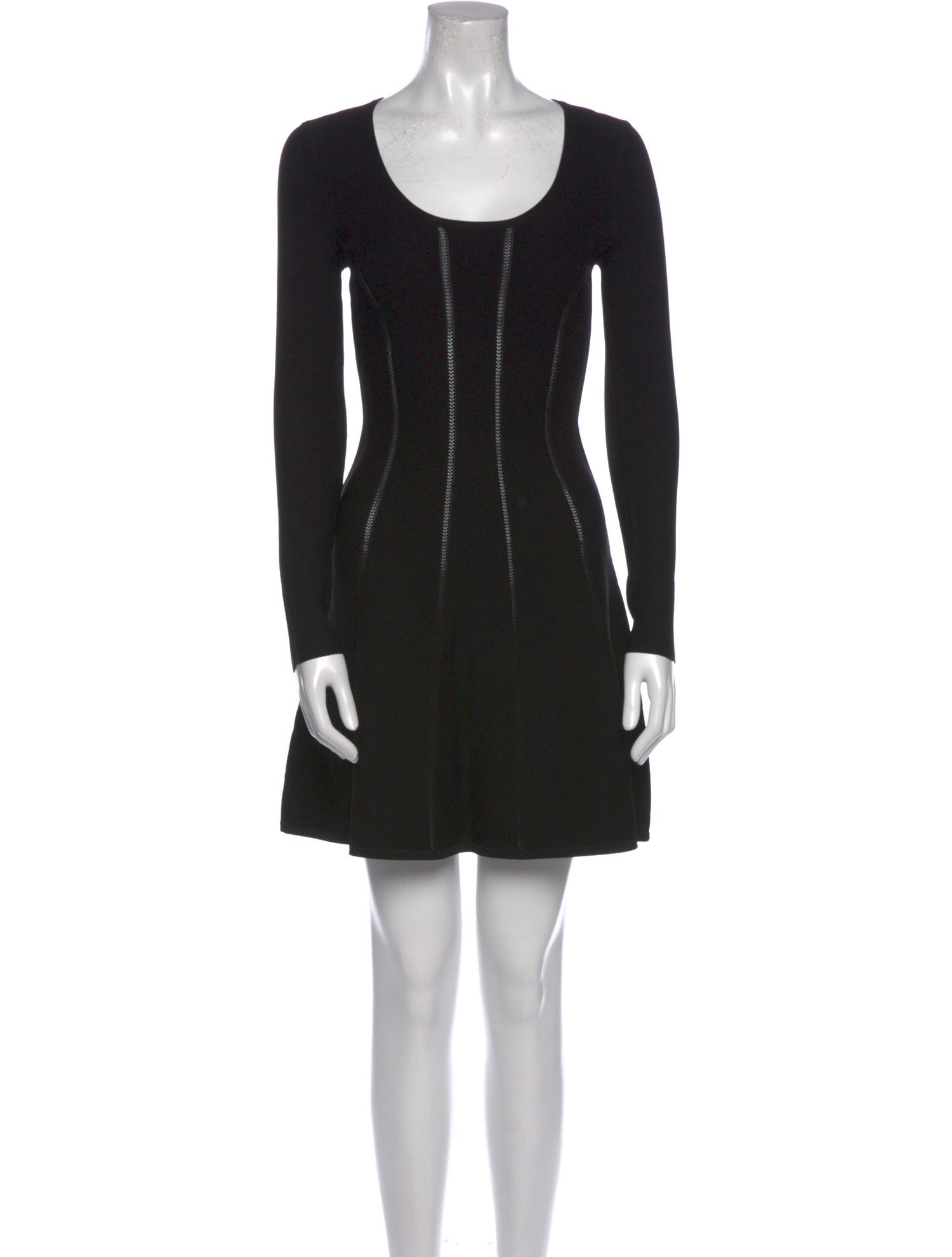 Zimmermann Scoop Neck Mini Dress - Black Dresses, Clothing - WZI193401 |  The RealReal