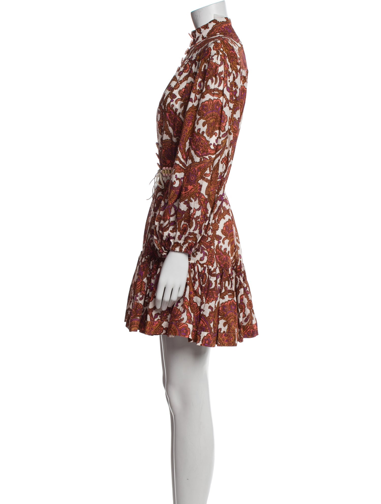 Zimmermann Printed Mini Dress w/ Tags