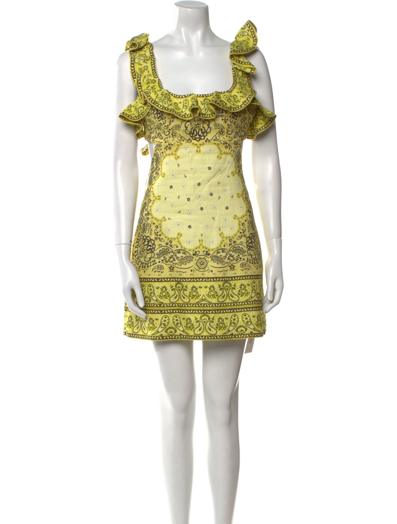 Zimmermann Linen Mini Dress