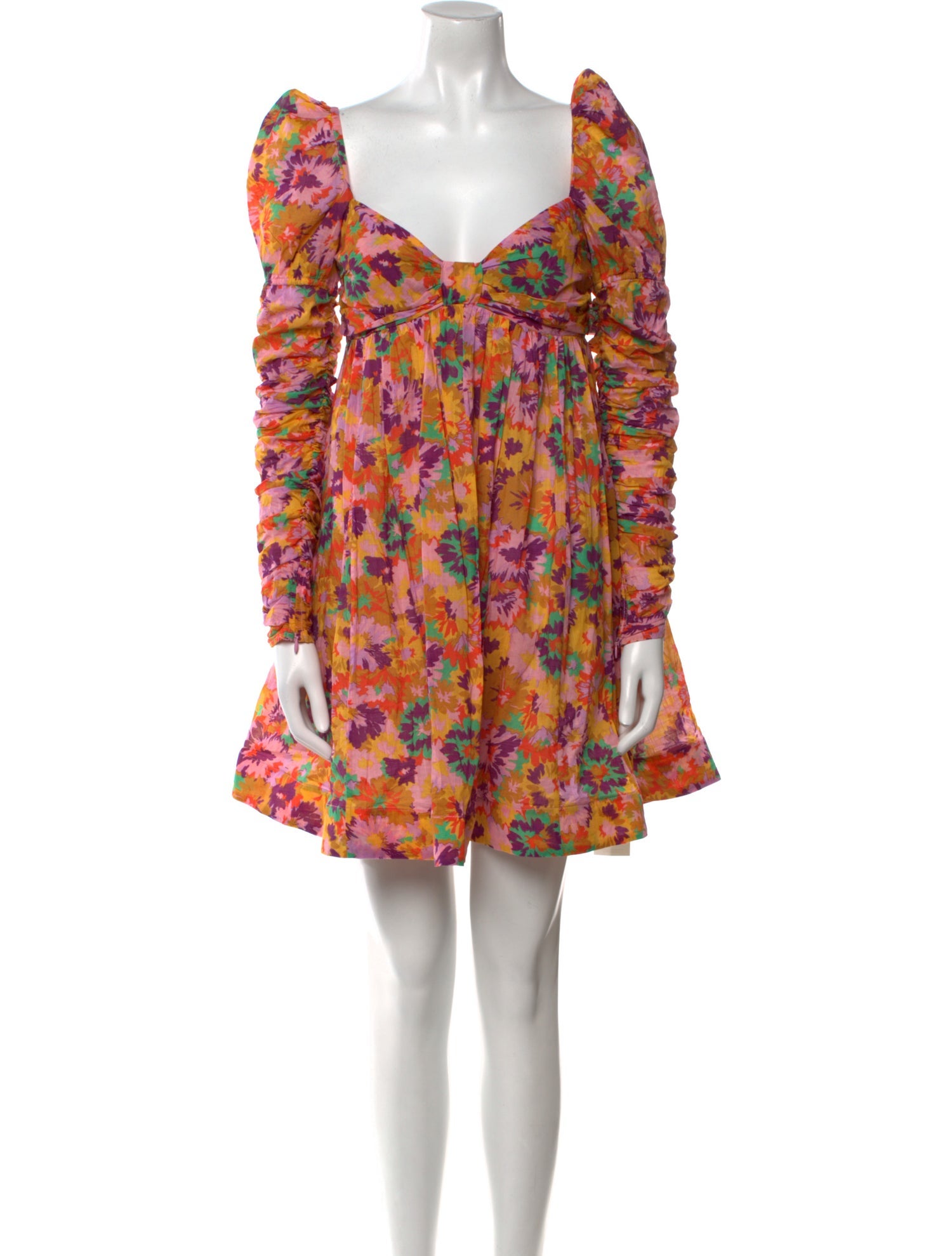 Zimmermann Floral Print Mini Dress