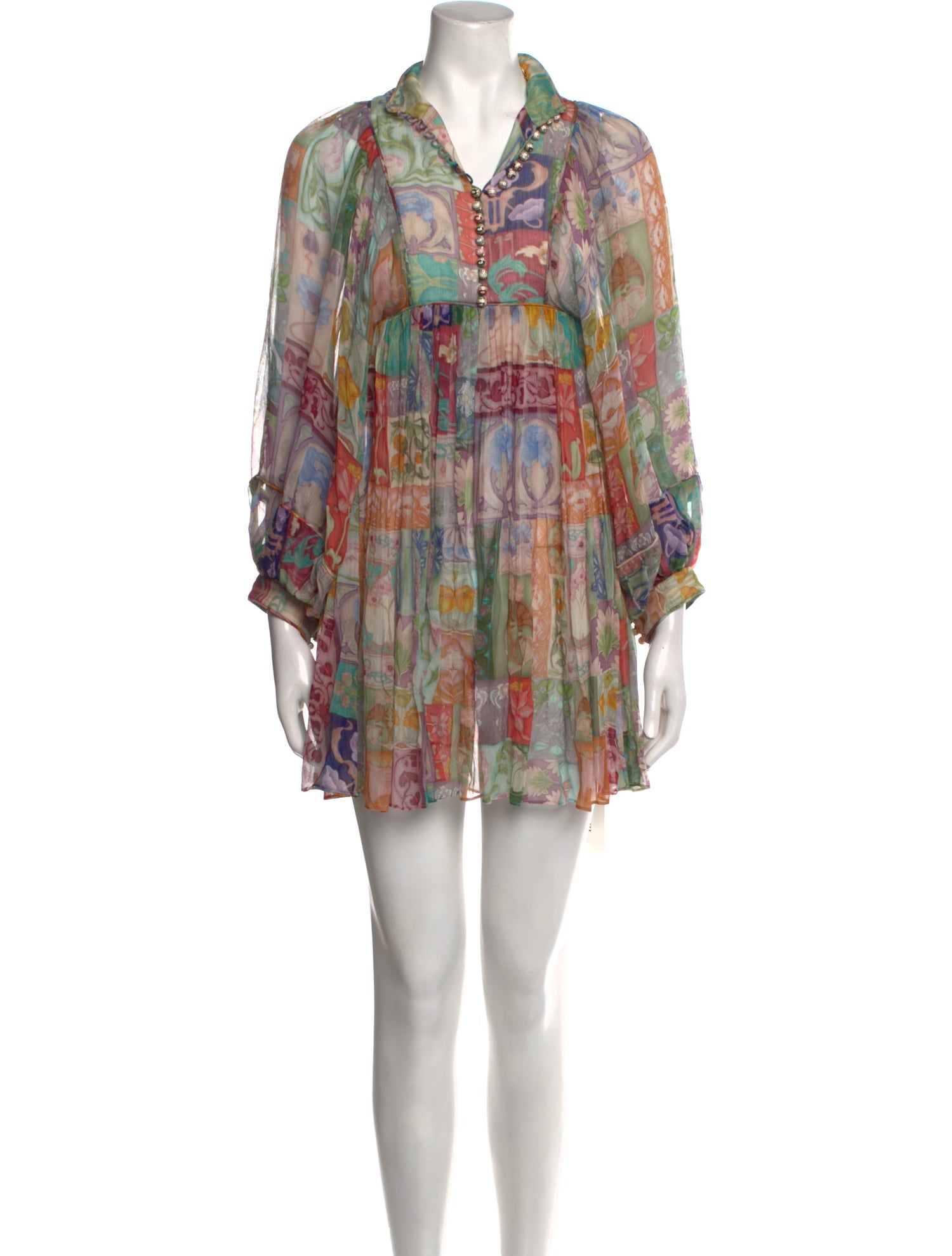 Zimmermann Printed Mini Dress