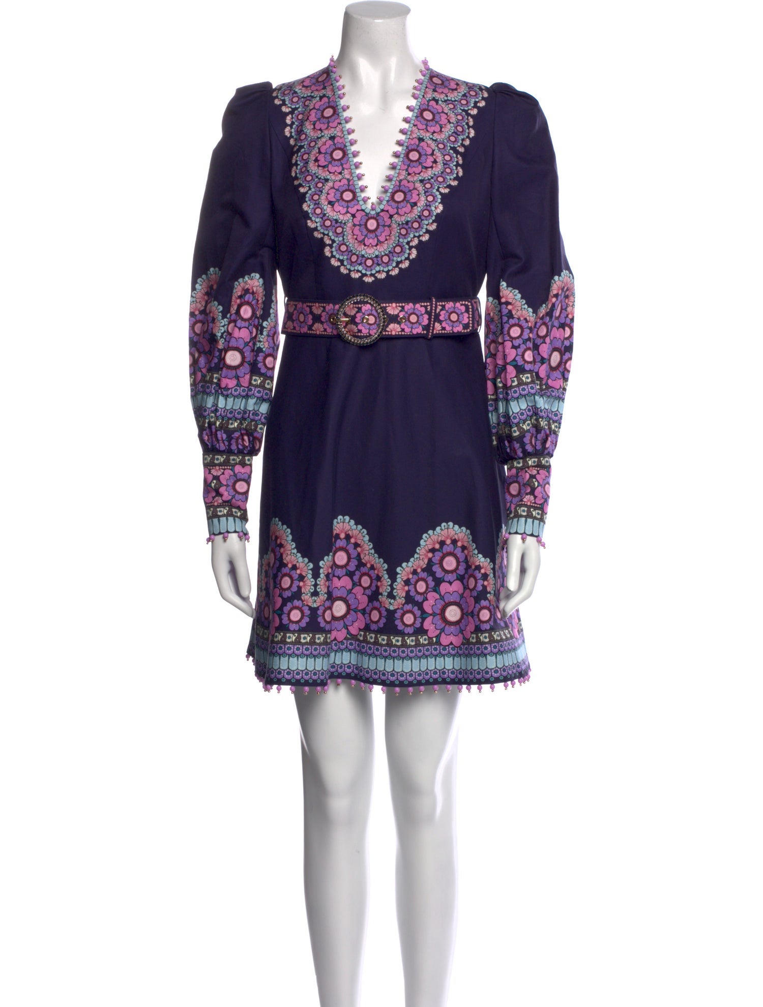 Zimmermann Paisley Print Mini Dress