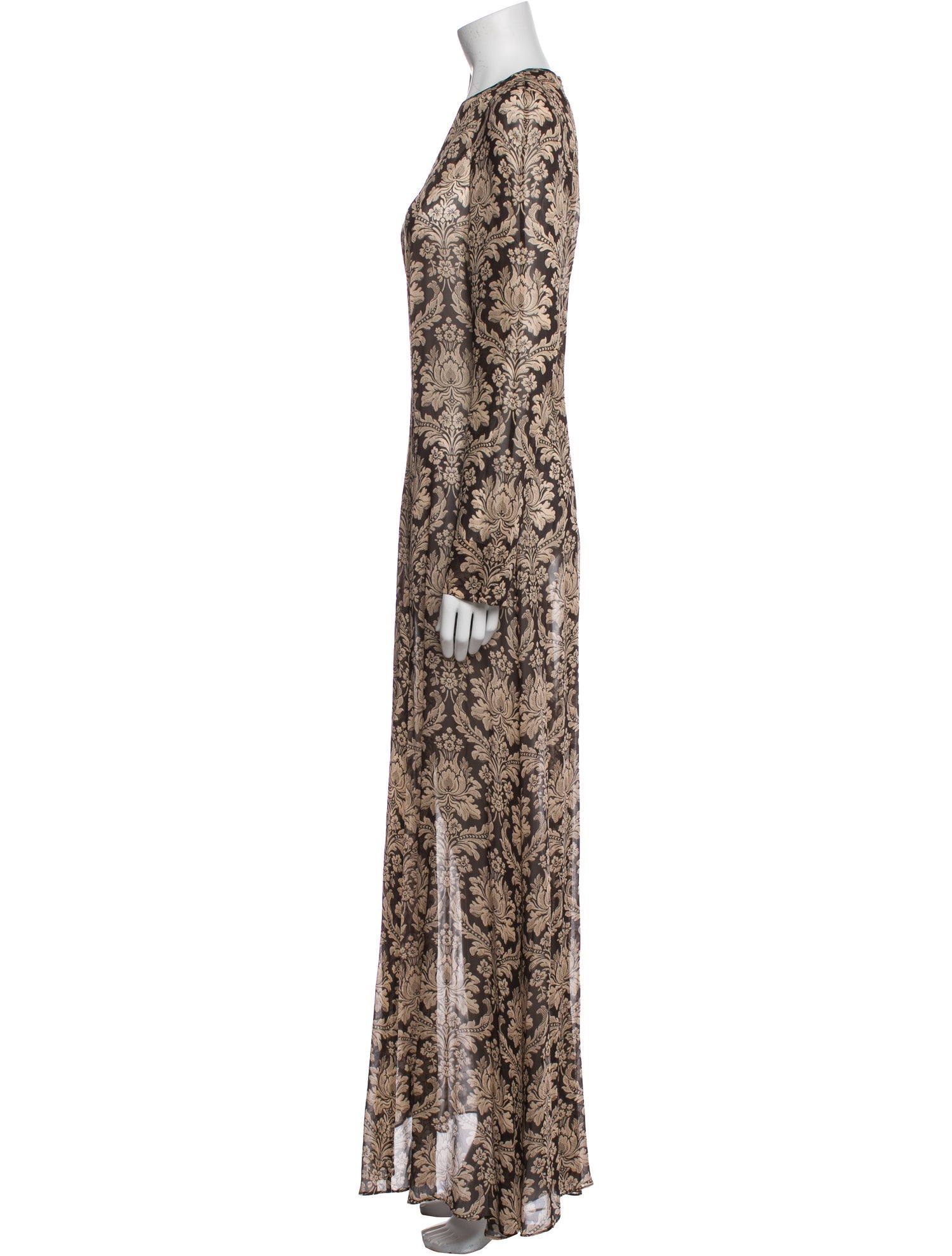 Zimmermann Floral Print Long Dress