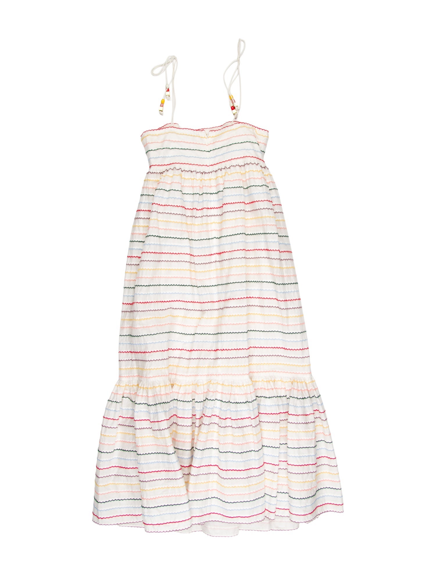 Zimmermann Striped Long Dress