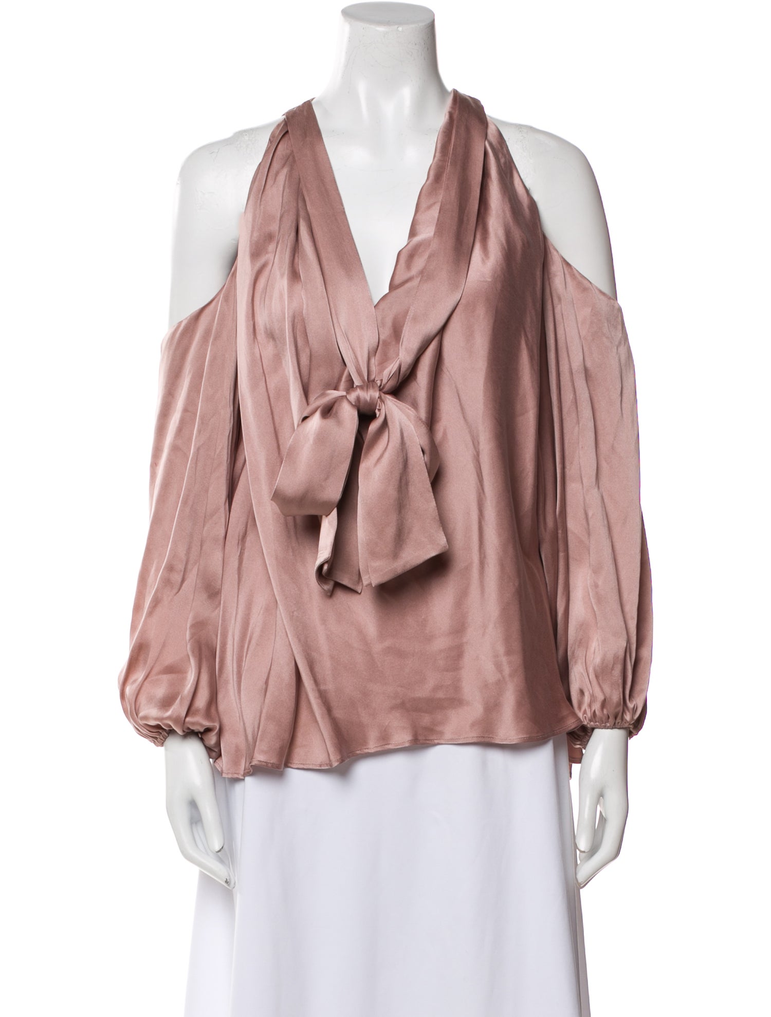Zimmermann Silk V-Neck Blouse
