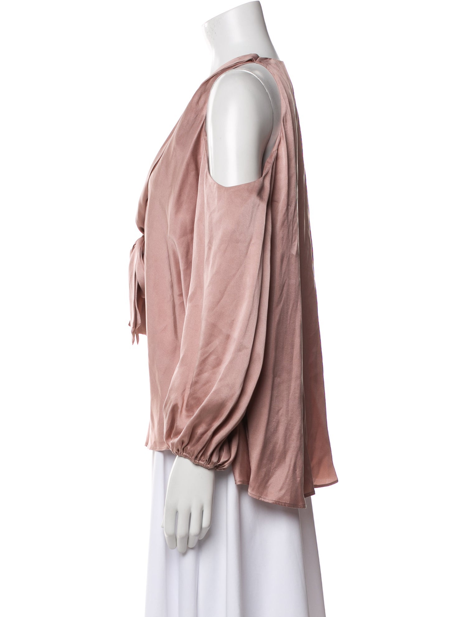 Zimmermann Silk V-Neck Blouse