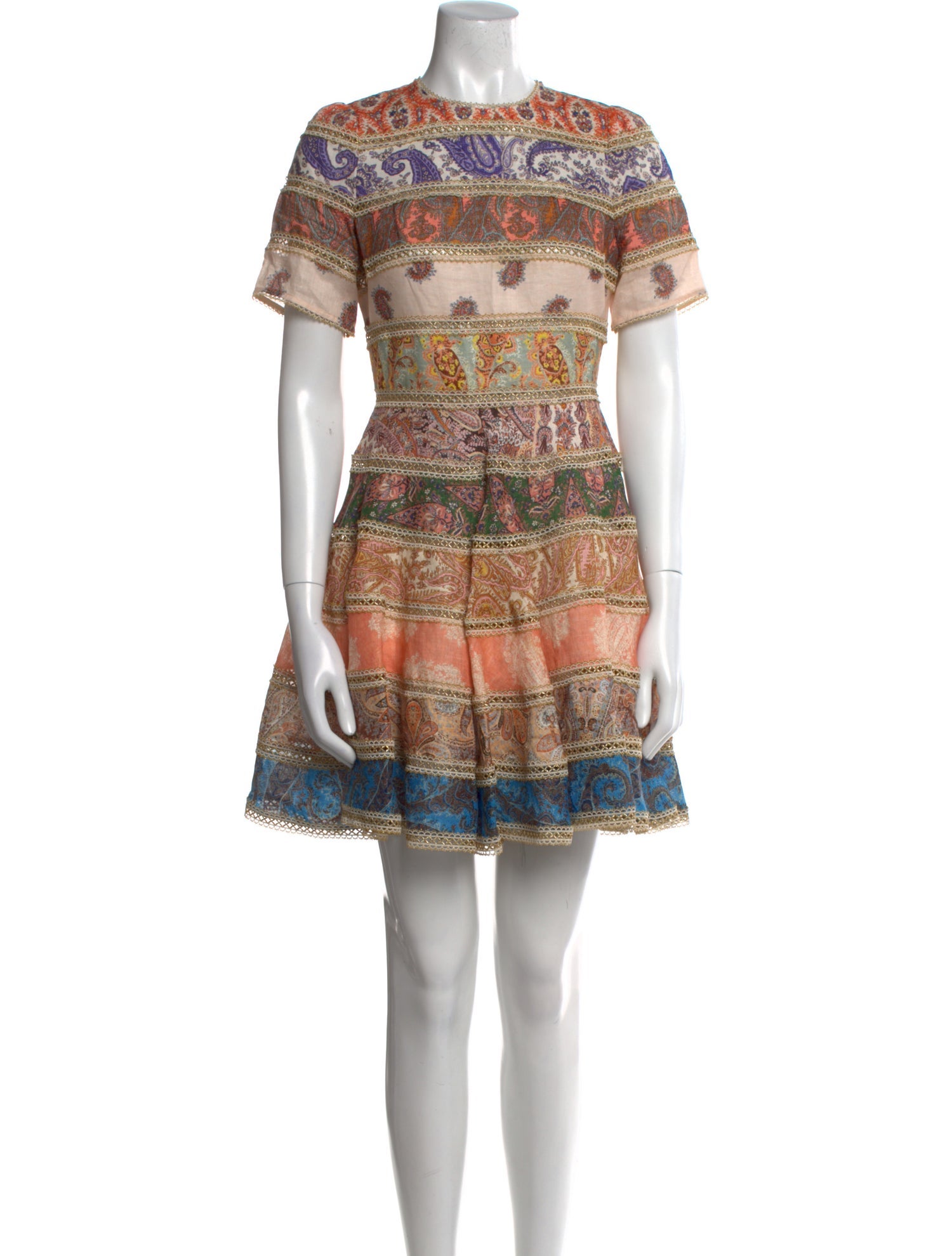 Zimmermann Linen Mini Dress