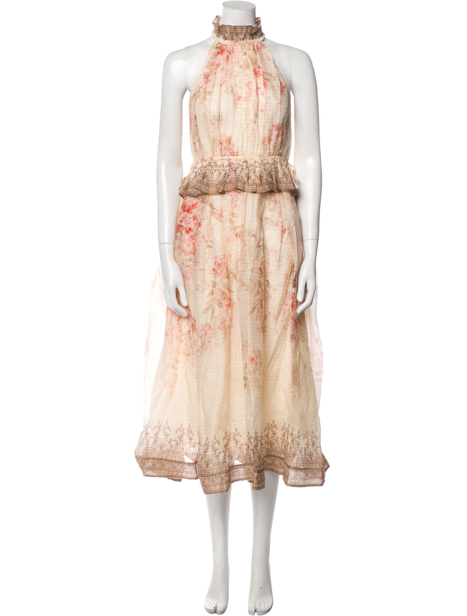 Zimmermann Linen Long Dress