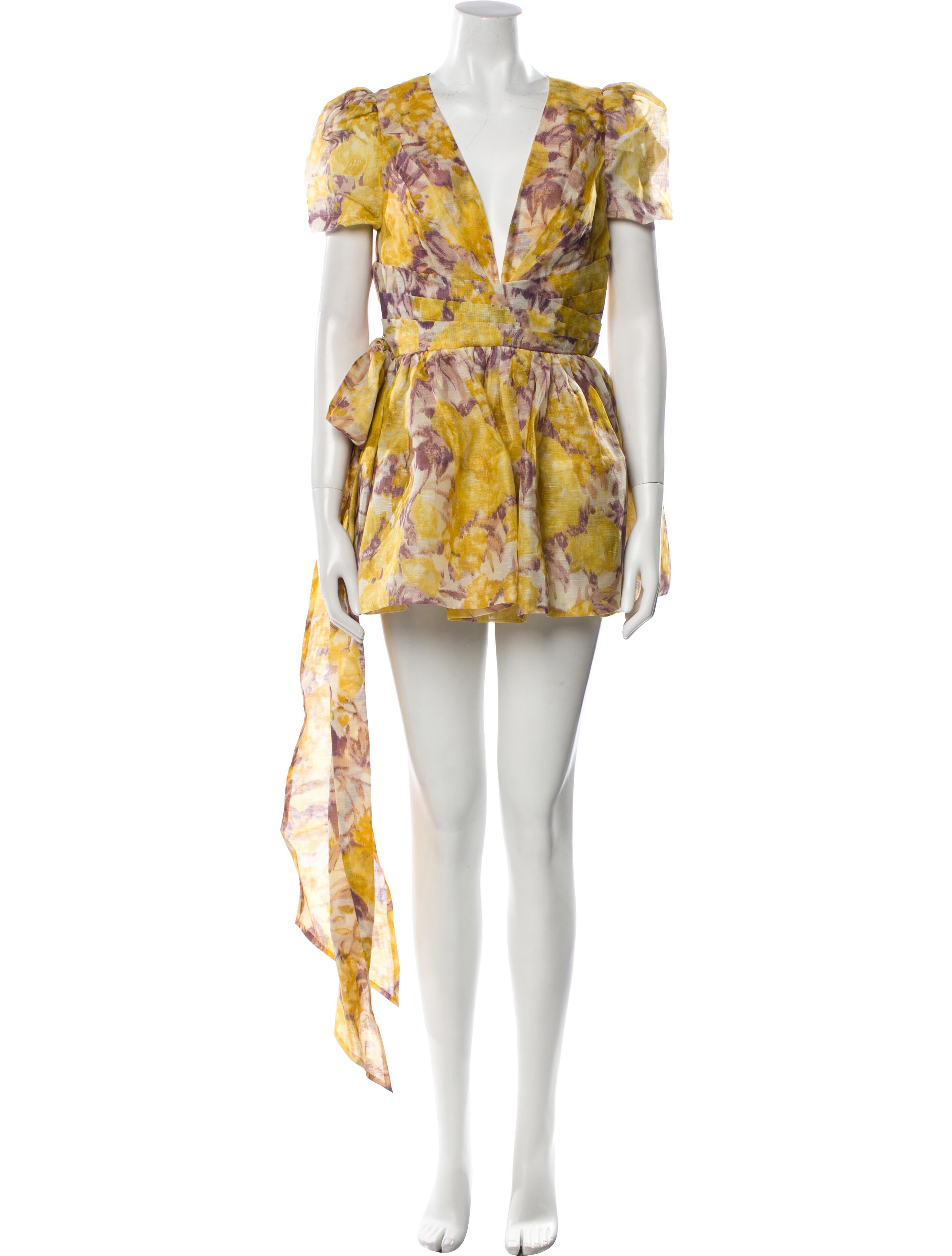 Zimmermann Linen Mini Dress w/ Tags