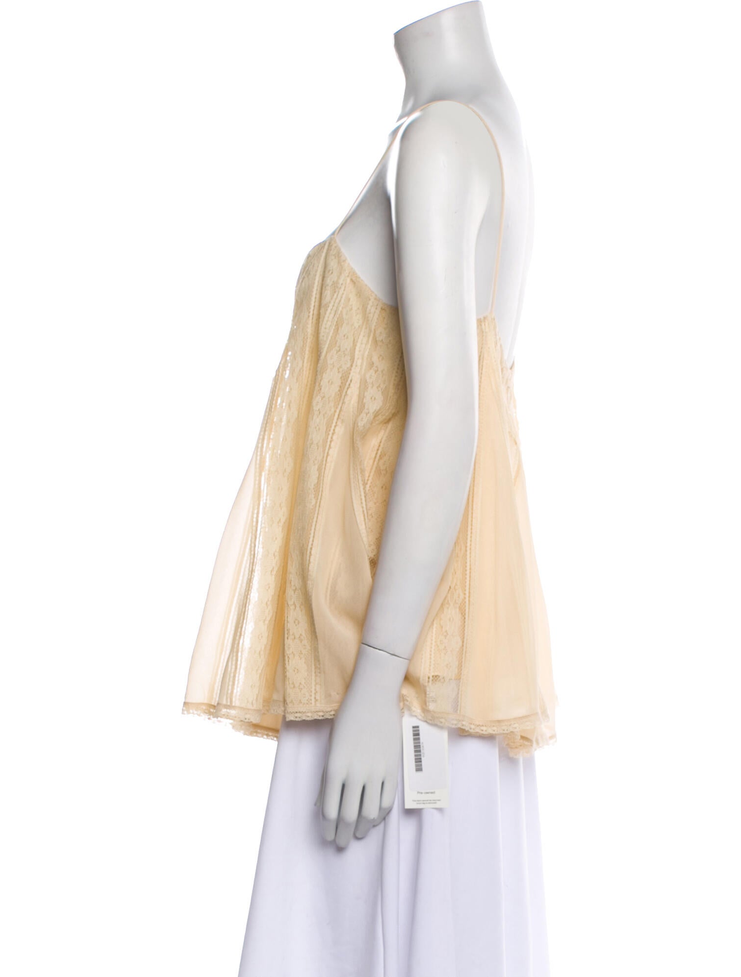 Zimmermann Square Neckline Sleeveless Top