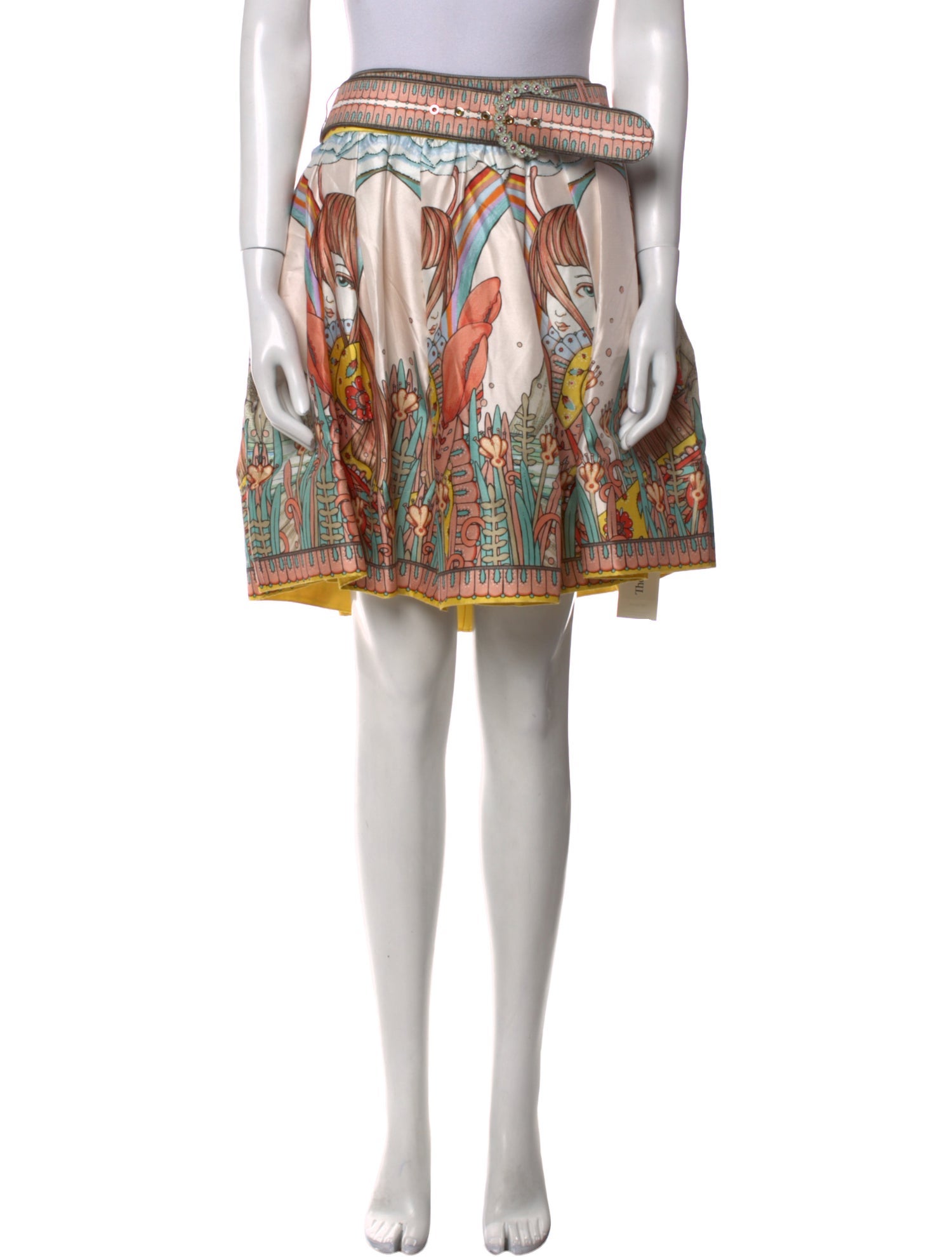 Zimmermann Silk Knee-Length Skirt