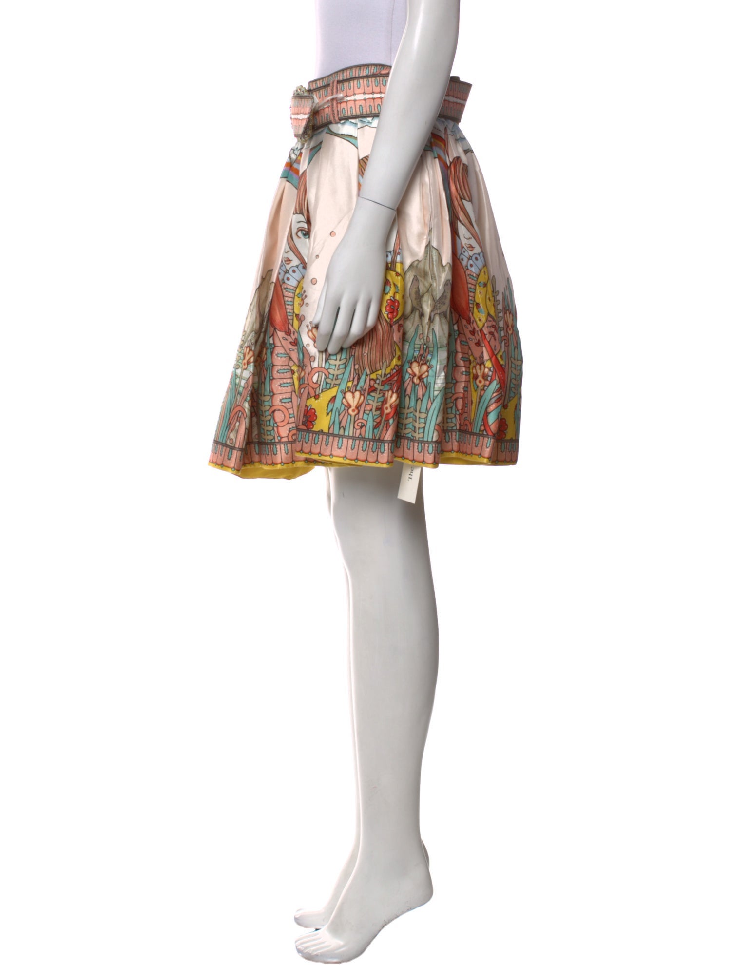 Zimmermann Silk Knee-Length Skirt