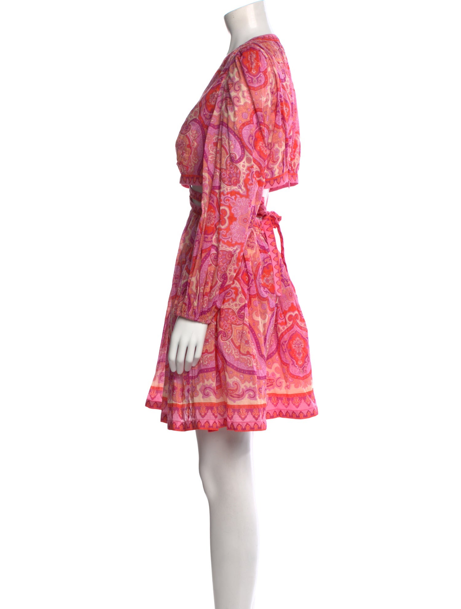 Zimmermann Paisley Print Mini Dress