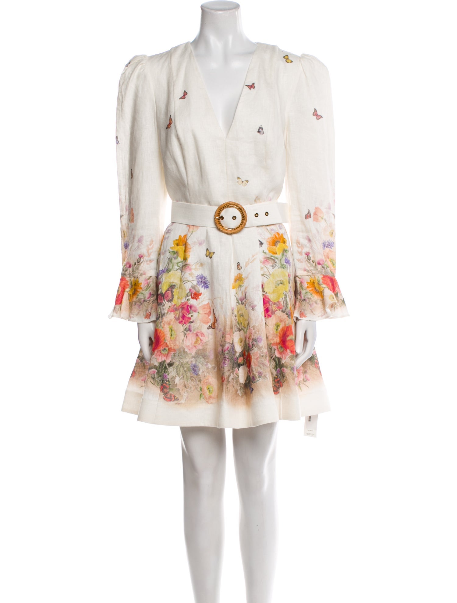 Zimmermann Linen Mini Dress