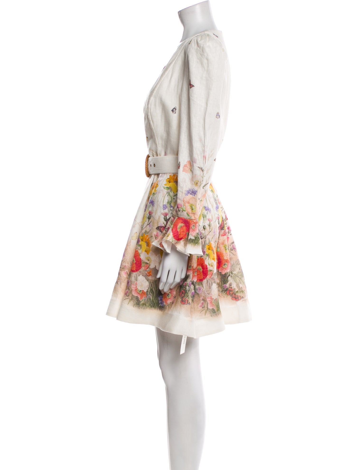 Zimmermann Linen Mini Dress