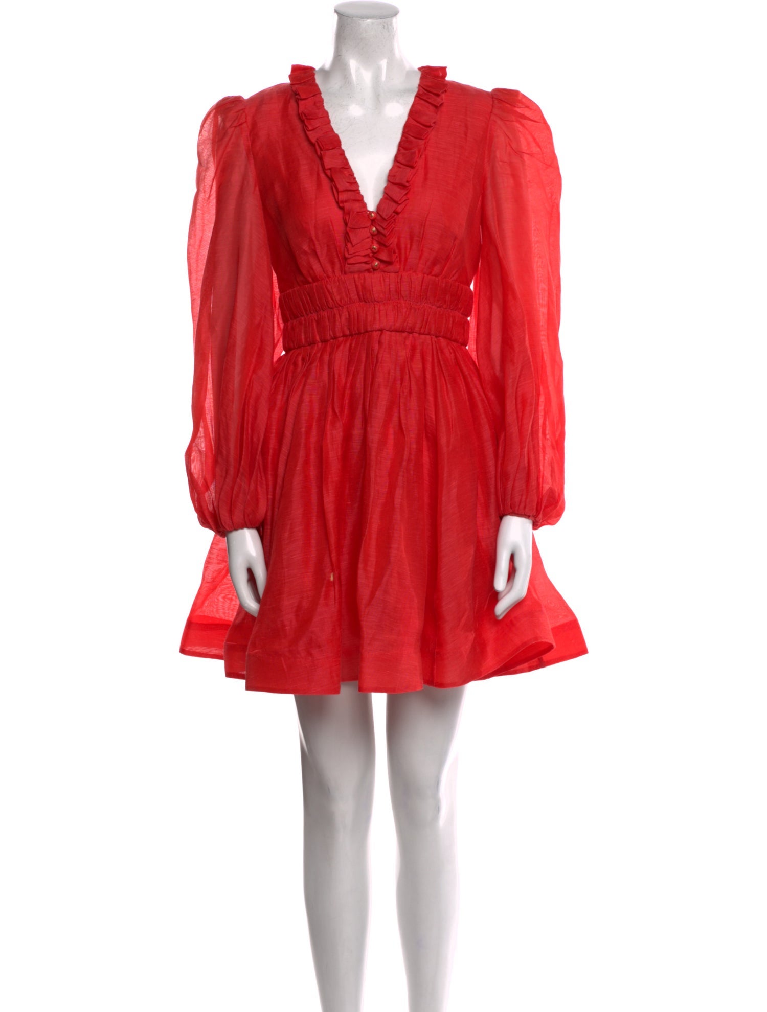 Zimmermann Linen Mini Dress