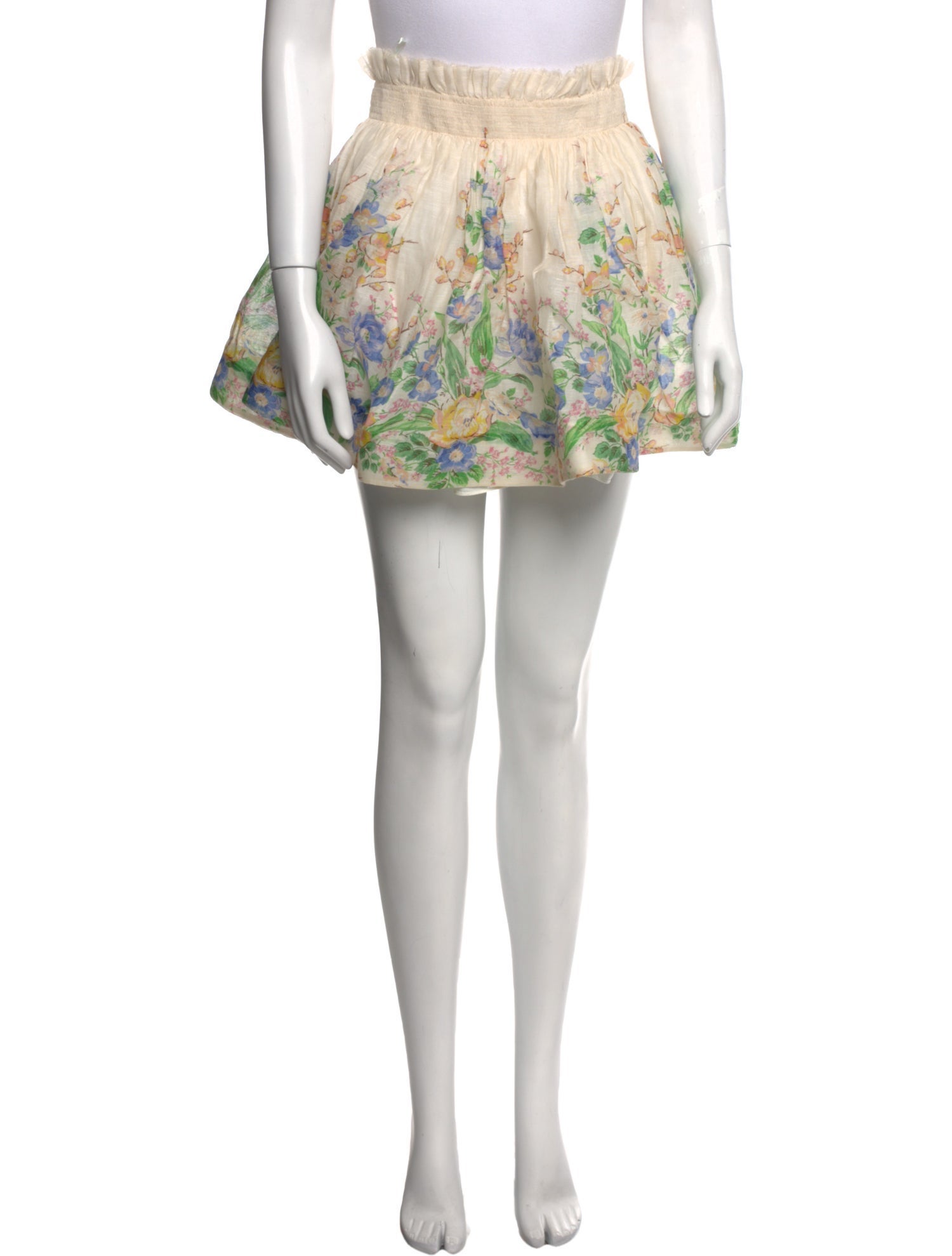 Zimmermann Silk Mini Skirt