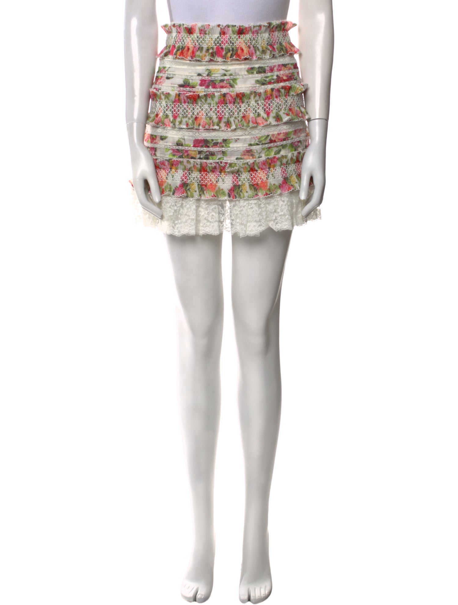 Zimmermann Linen Mini Skirt