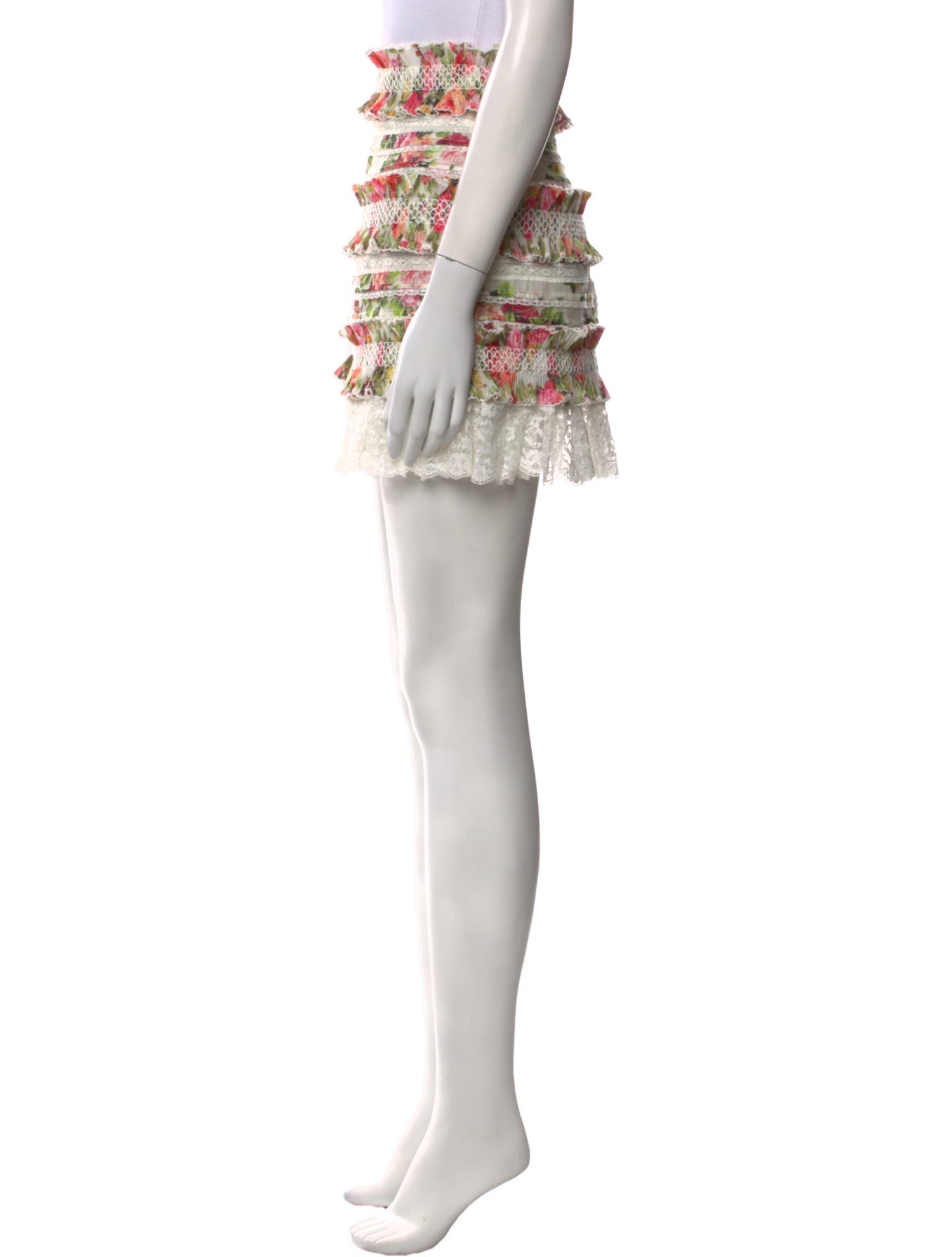 Zimmermann Linen Mini Skirt