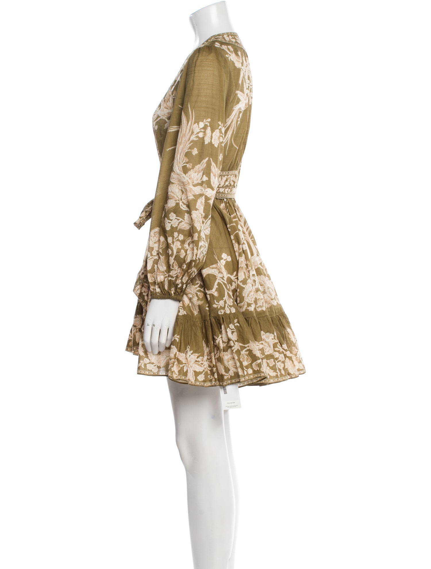 Zimmermann Floral Print Mini Dress