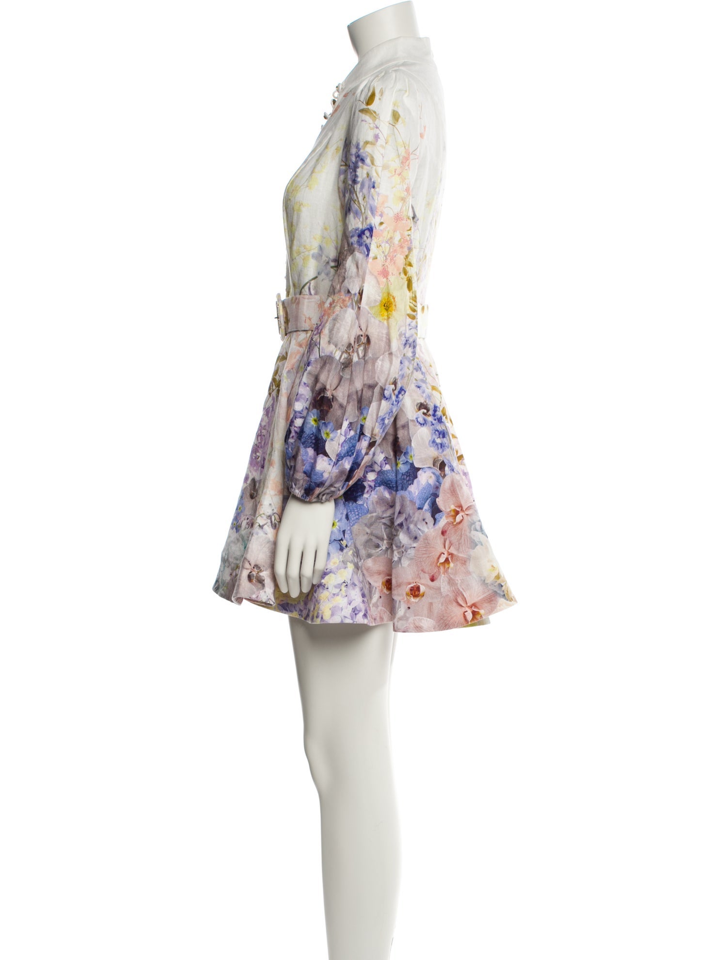 Zimmermann Linen Mini Dress