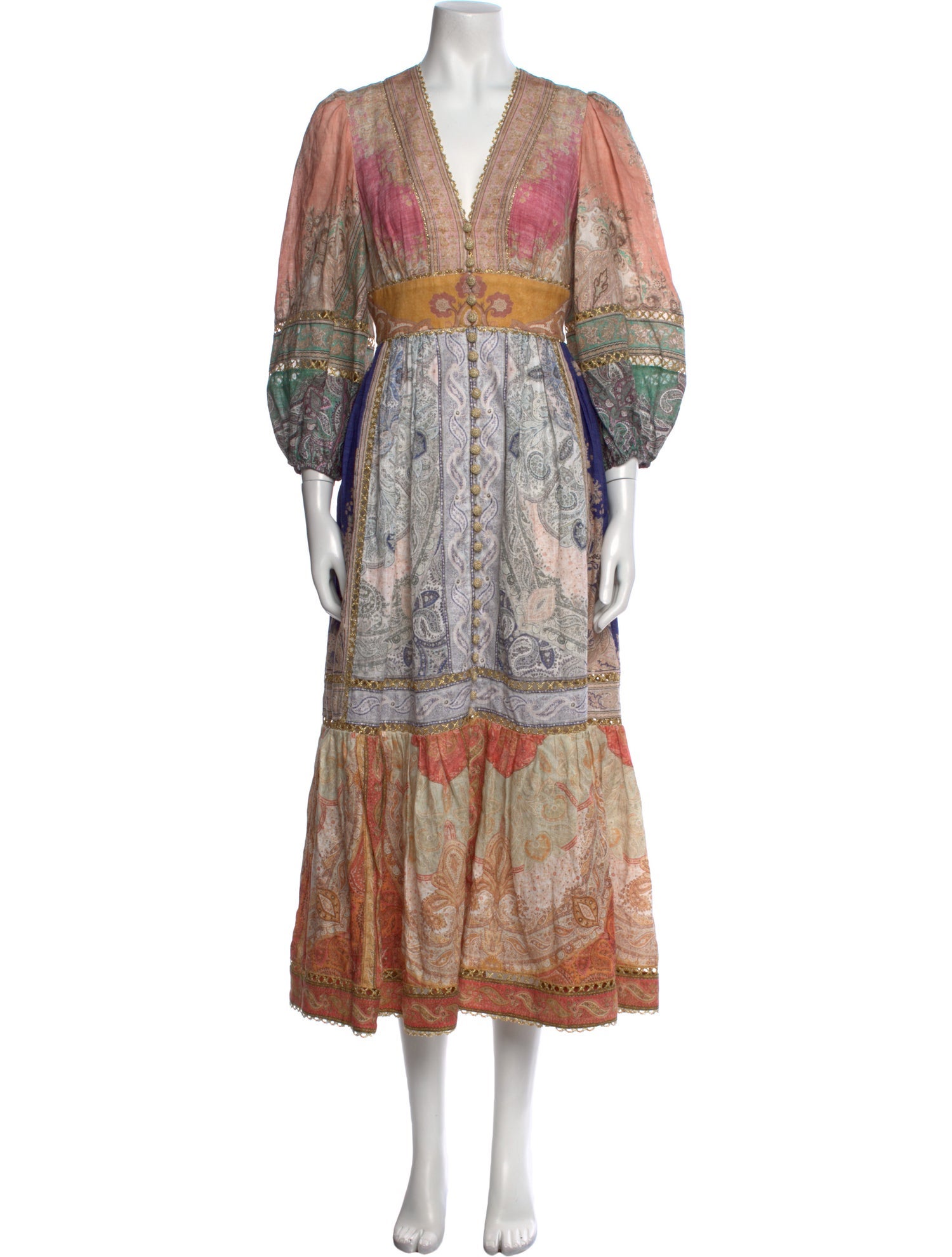 Zimmermann Linen Long Dress