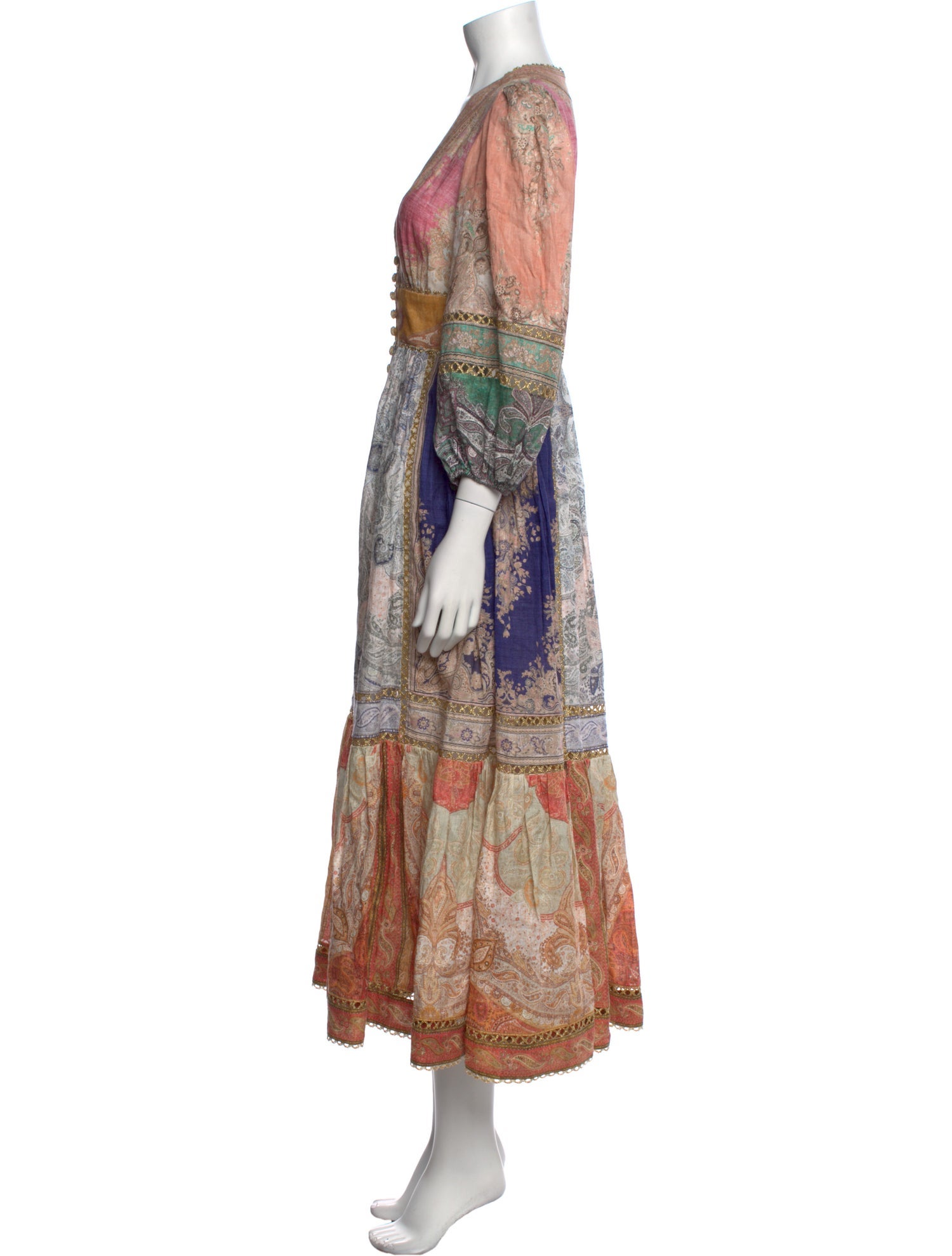 Zimmermann Linen Long Dress