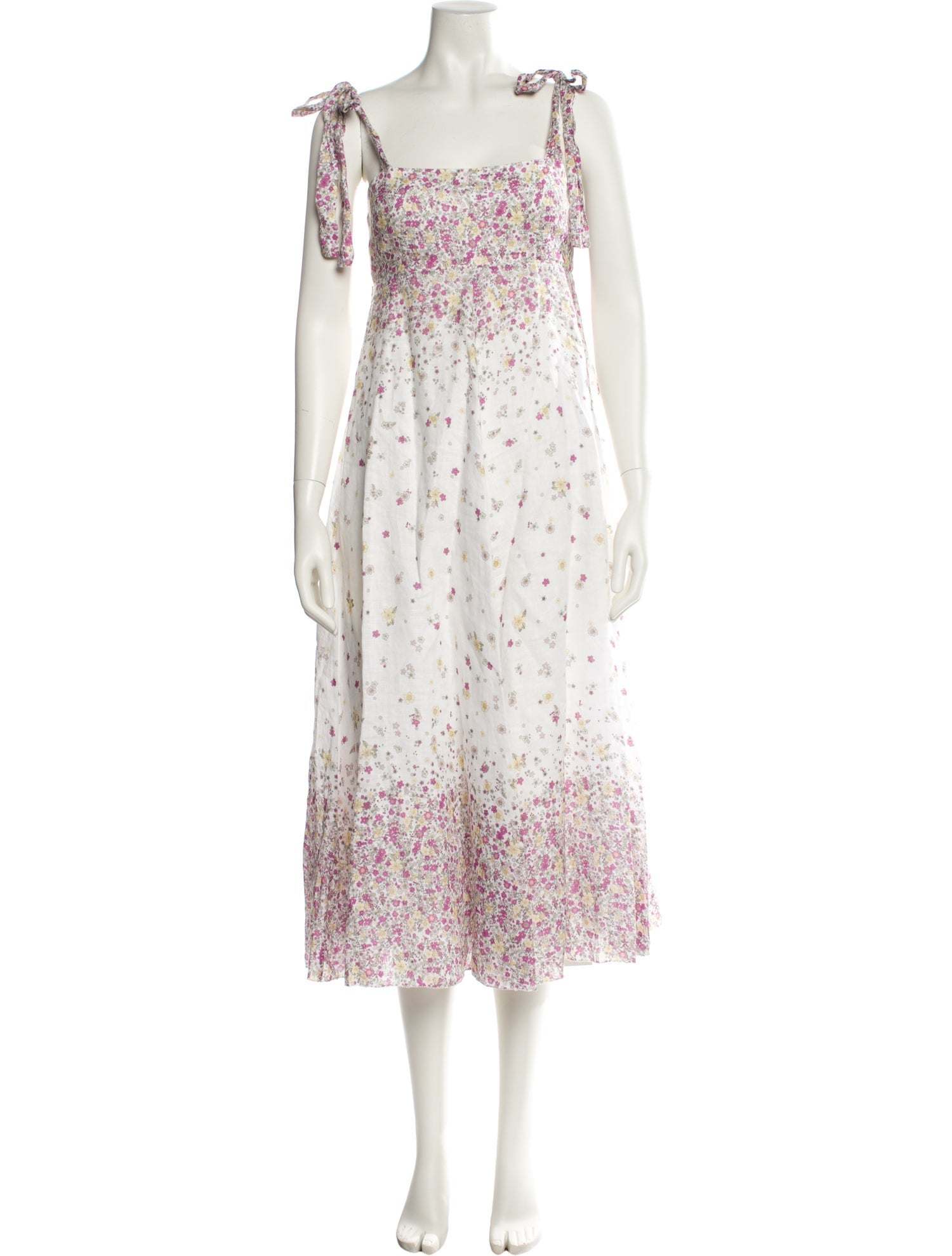 Zimmermann Linen Midi Length Dress