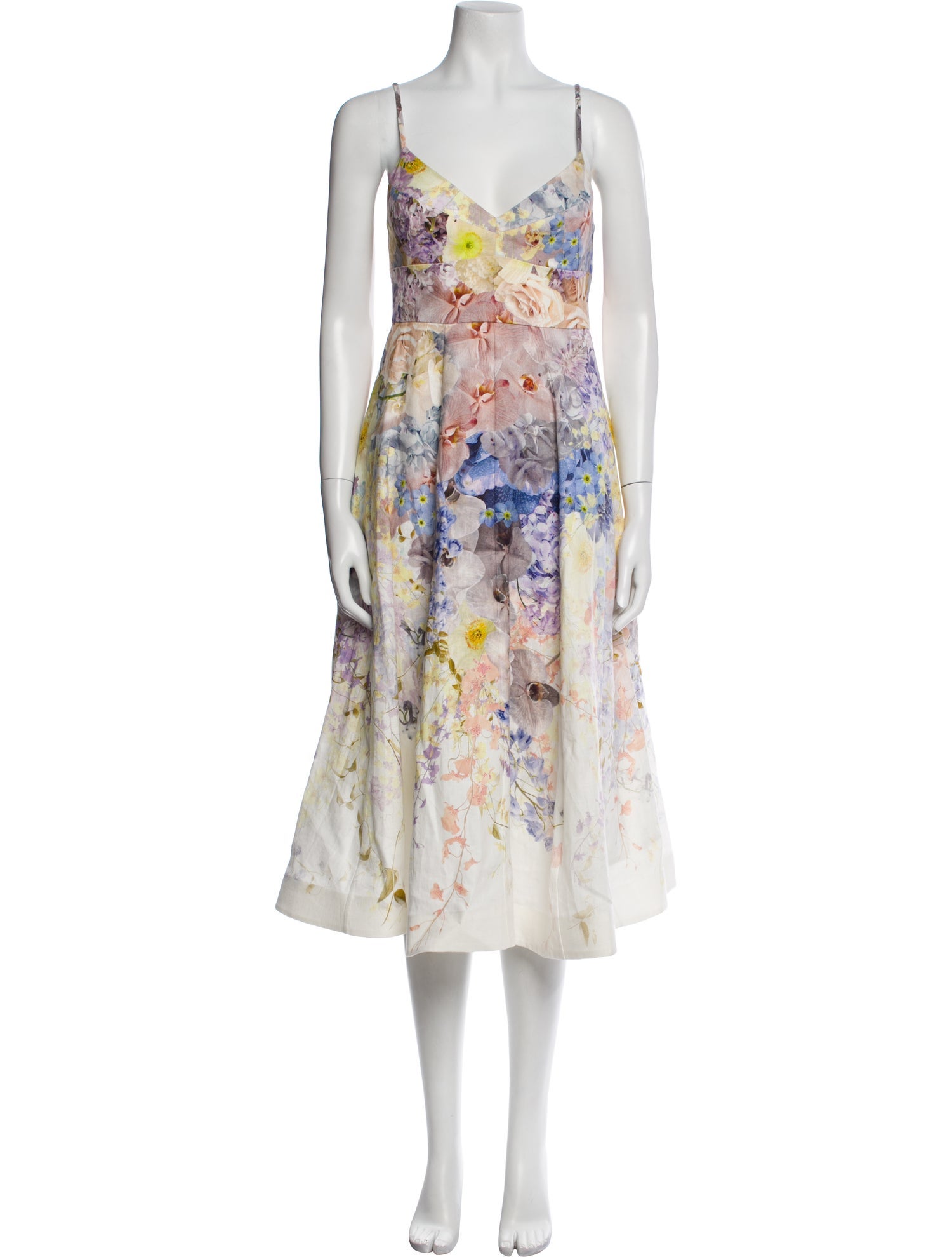 Zimmermann Linen Midi Length Dress w/ Tags