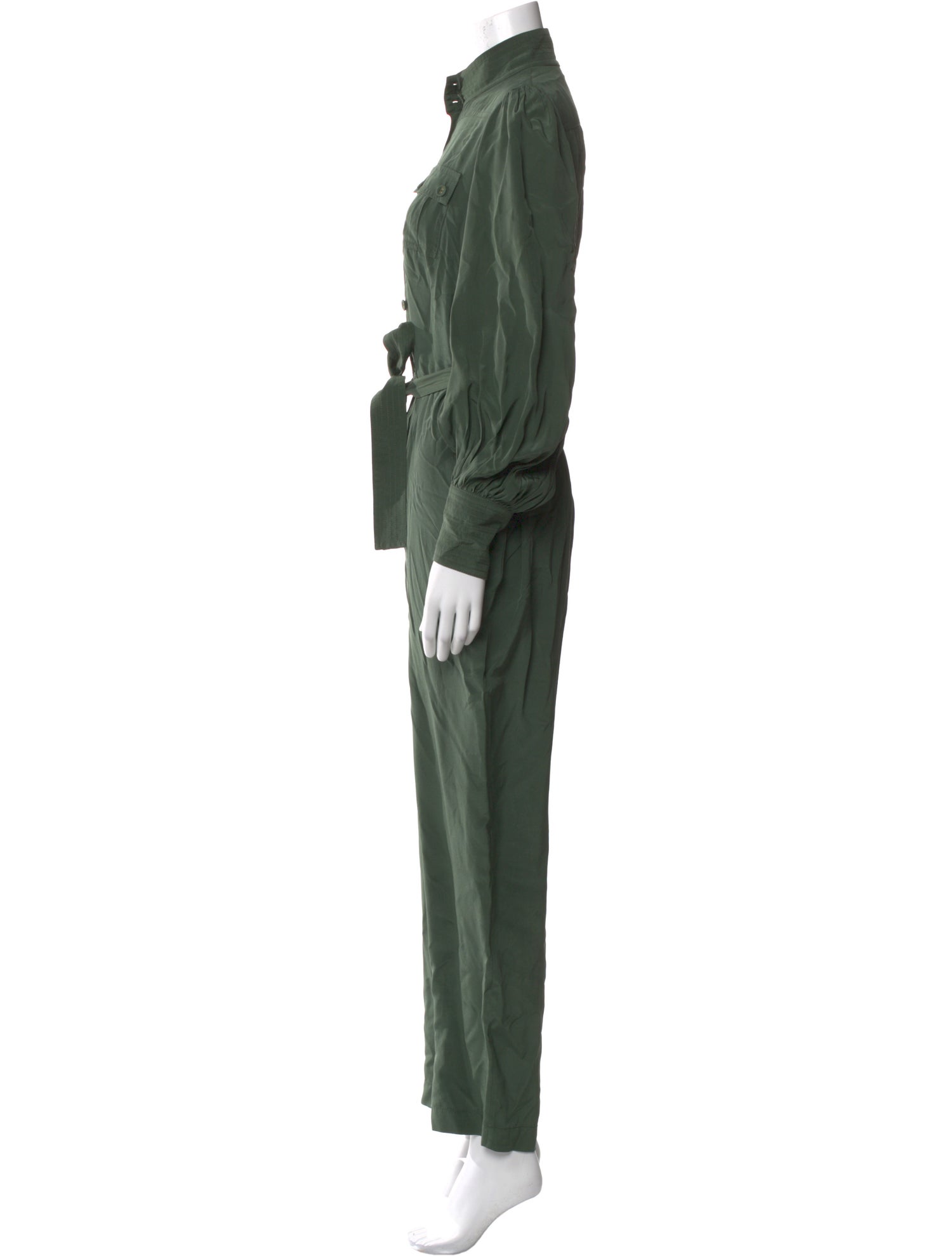 Zimmermann Silk Turtleneck Jumpsuit
