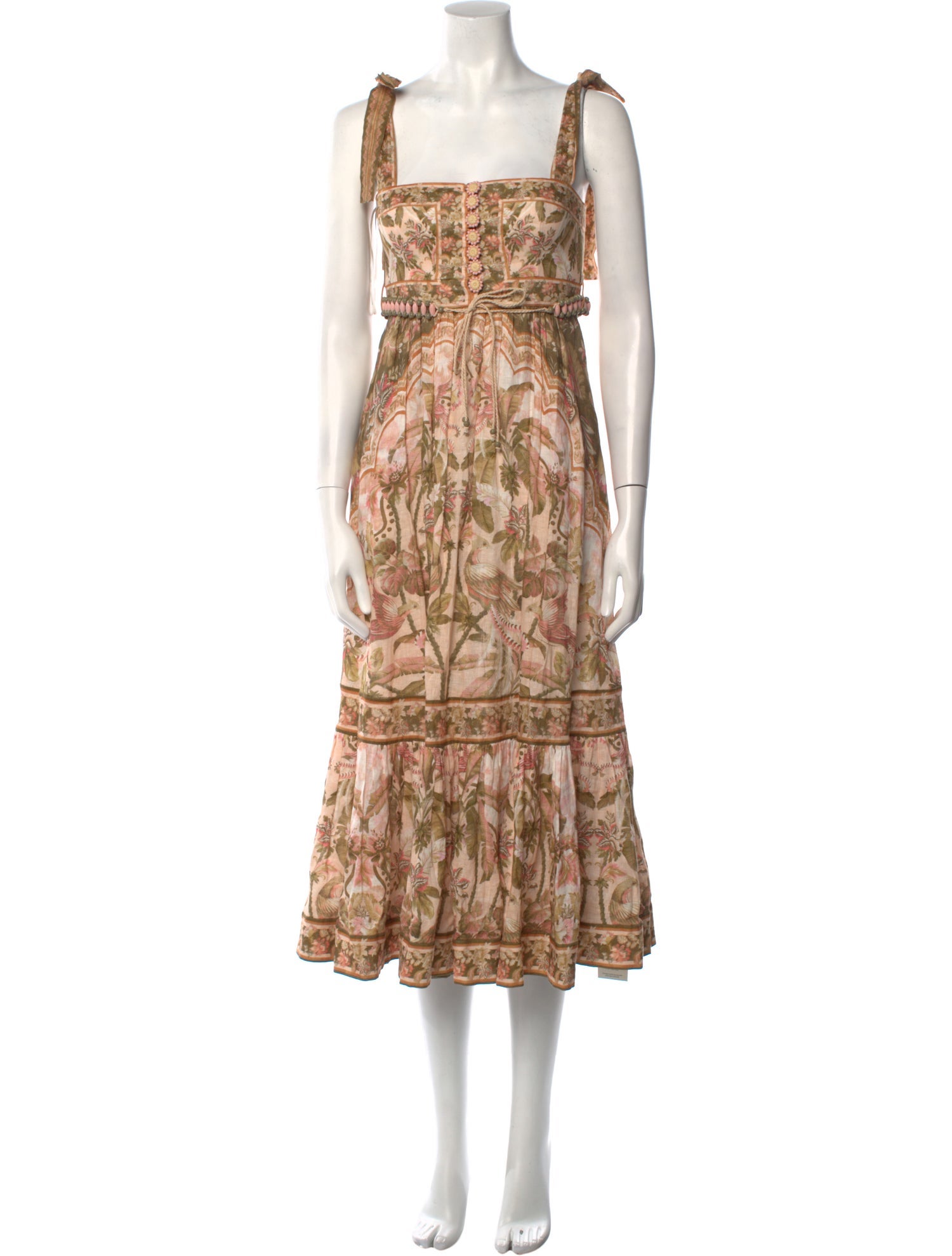 Zimmermann Linen Long Dress