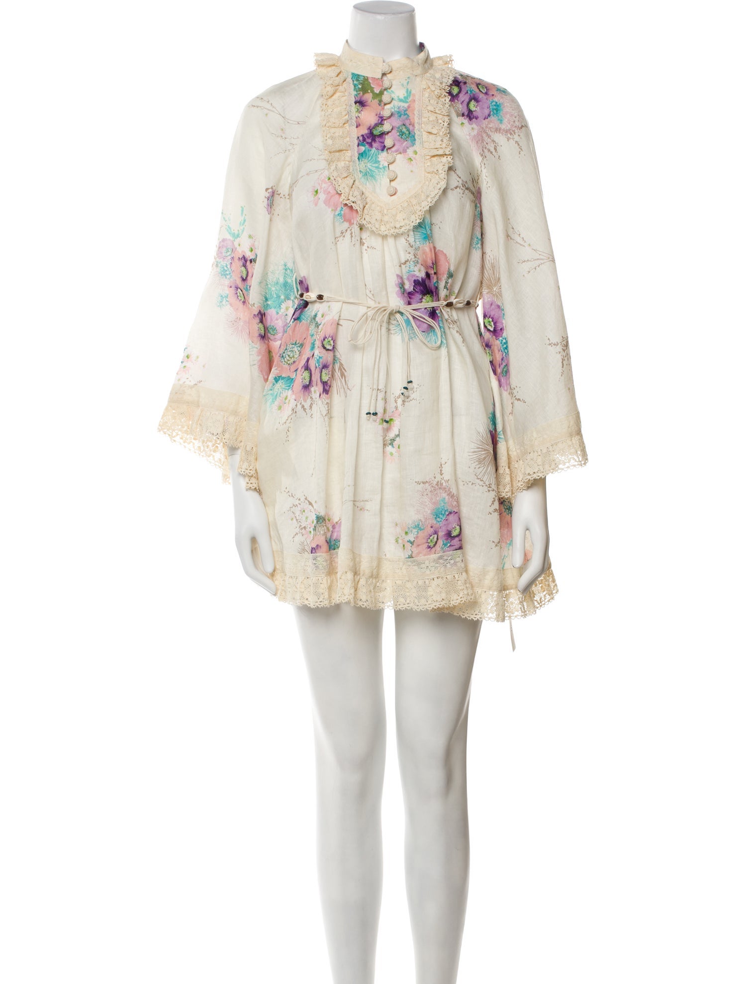 Zimmermann Linen Mini Dress