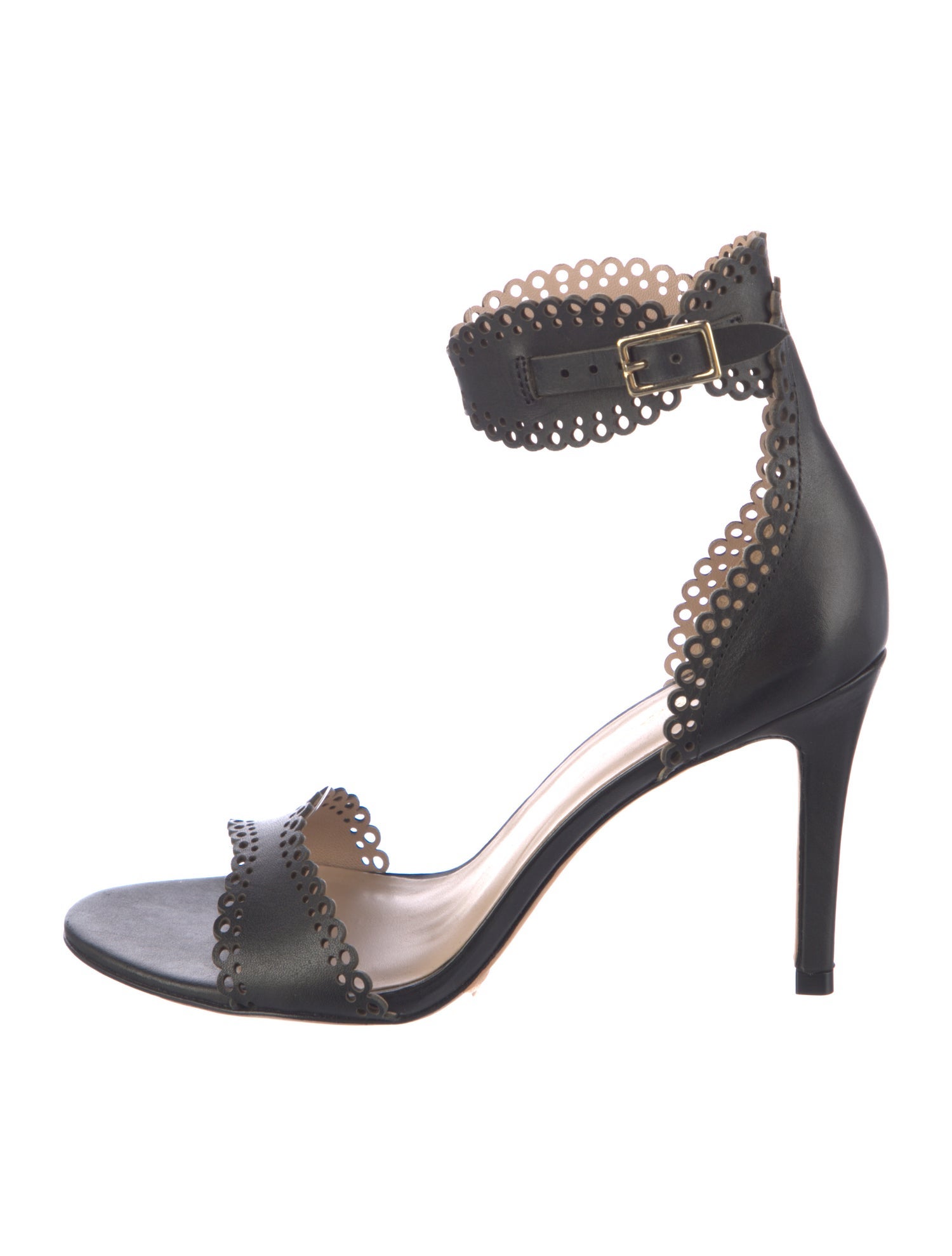Zimmermann Leather Lasercut Accents Sandals