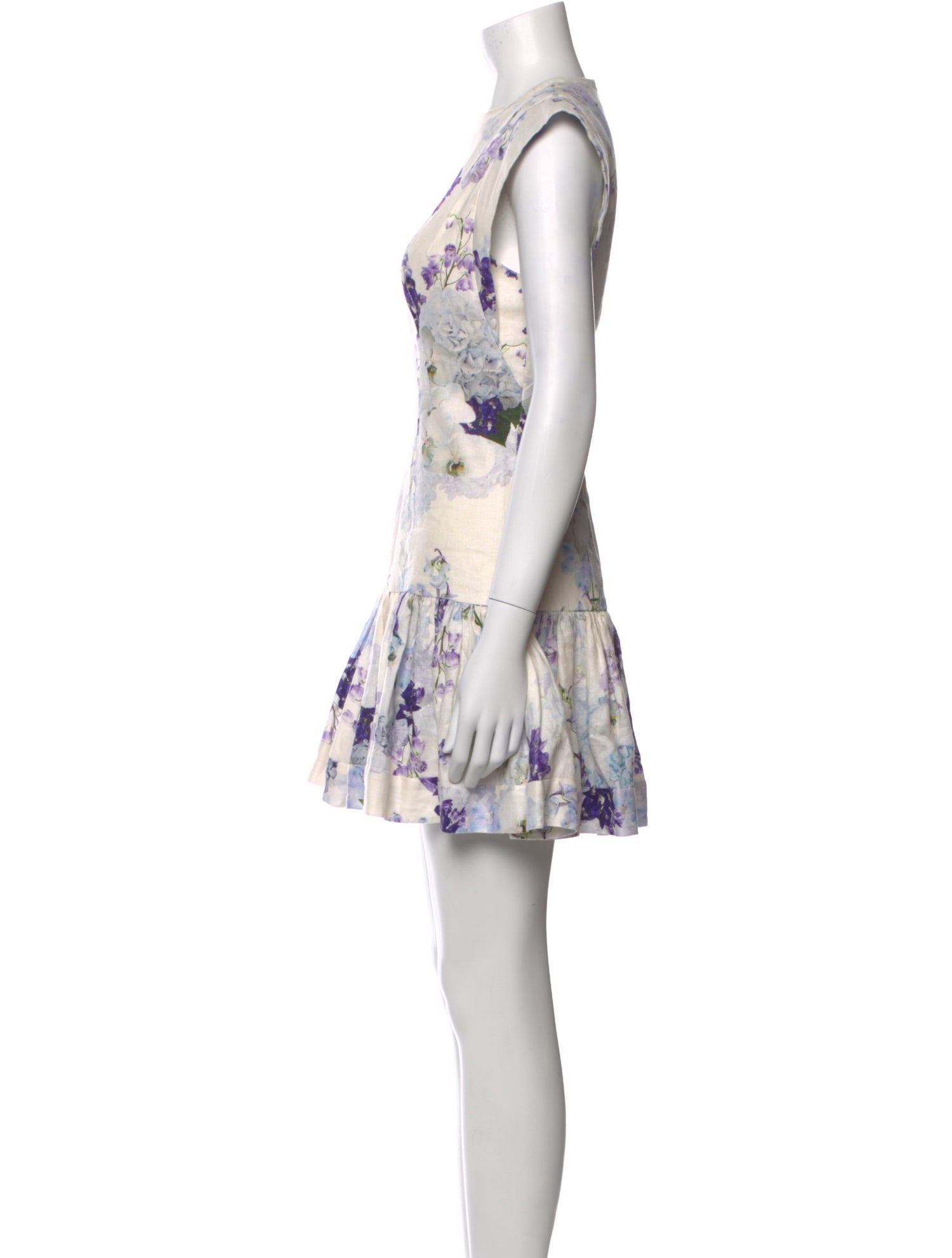 Zimmermann Linen Mini Dress