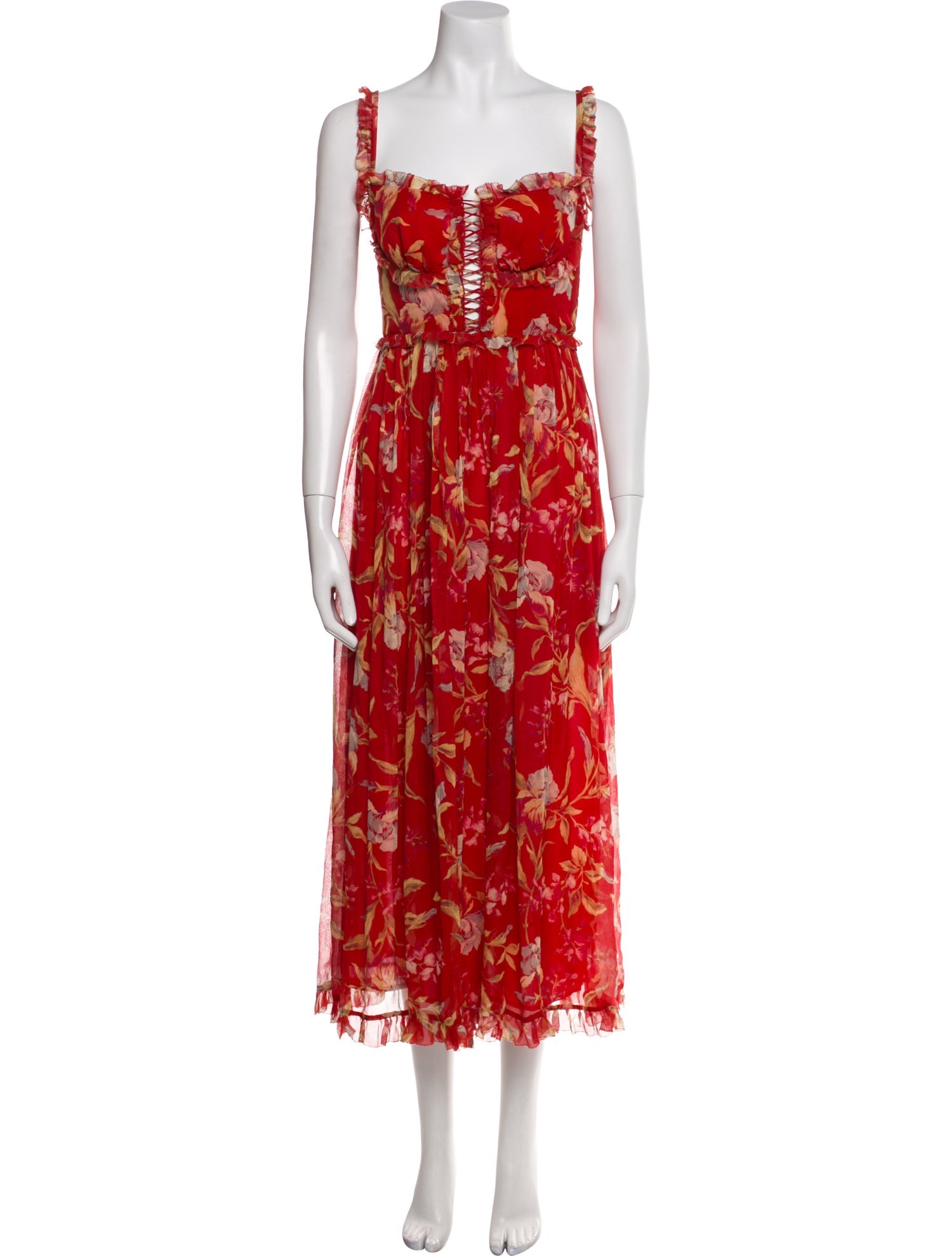 Zimmermann Silk Printed Jumpsuit