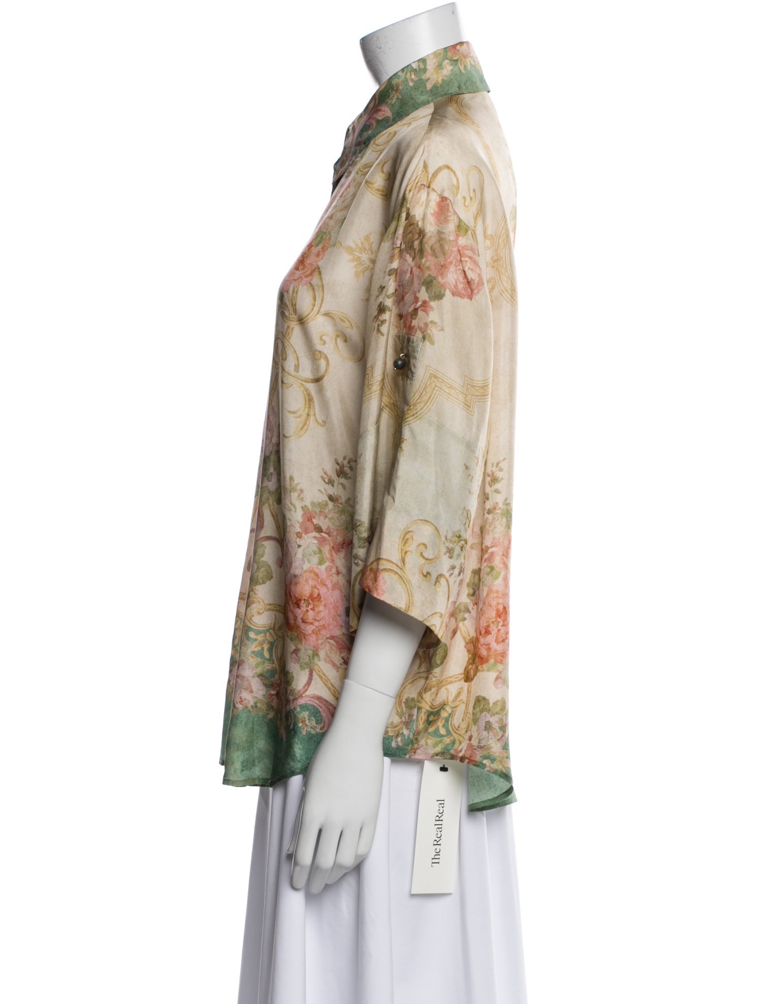 Zimmermann Silk Printed Robe