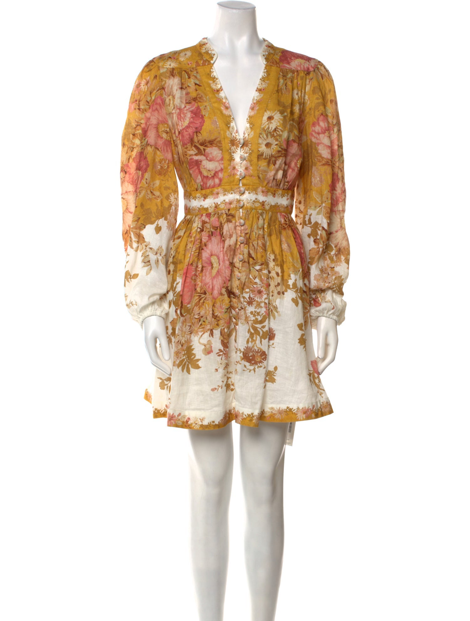 Zimmermann Linen Mini Dress