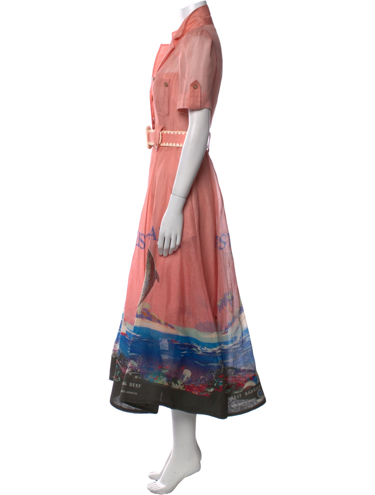Zimmermann Printed Long Dress