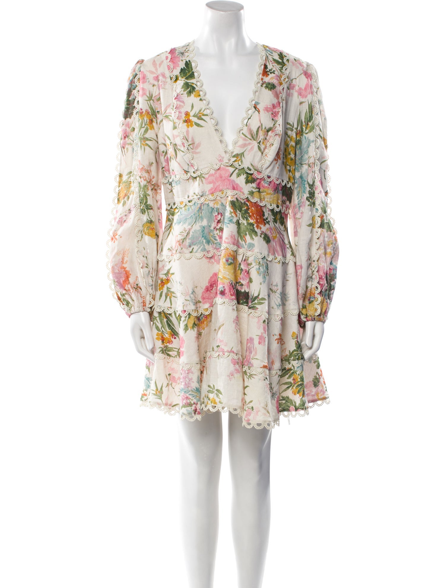 Zimmermann Linen Mini Dress