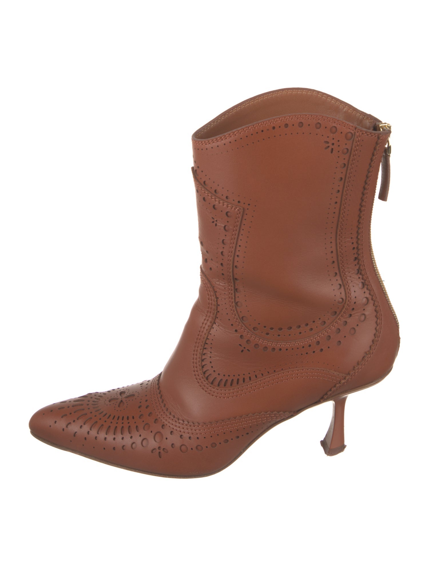 Zimmermann Leather Western Boots