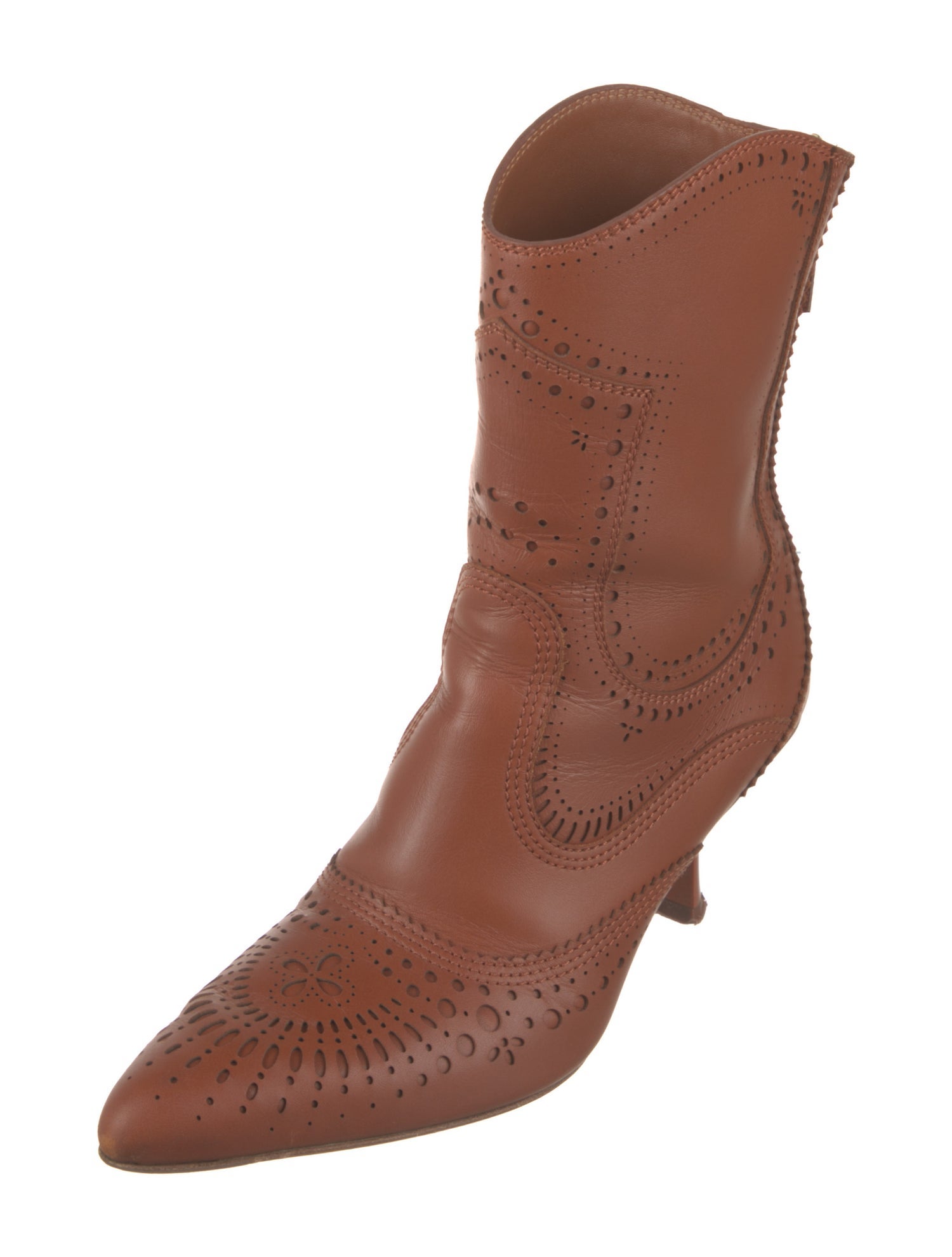 Zimmermann Leather Western Boots