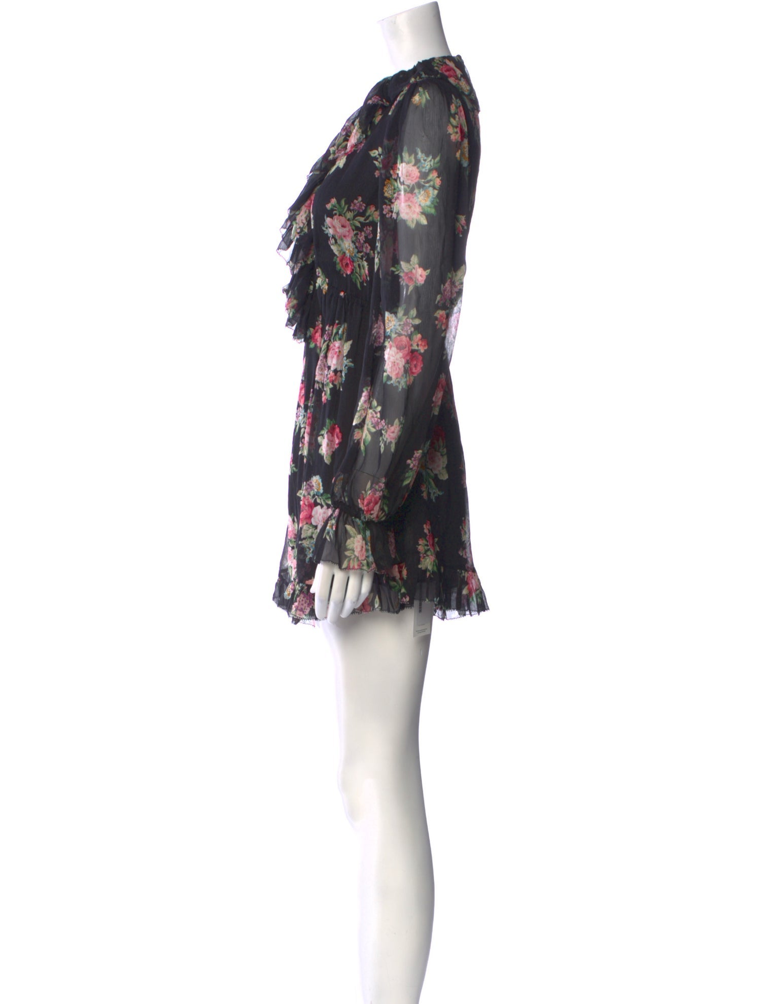 Zimmermann Silk Floral Print Romper